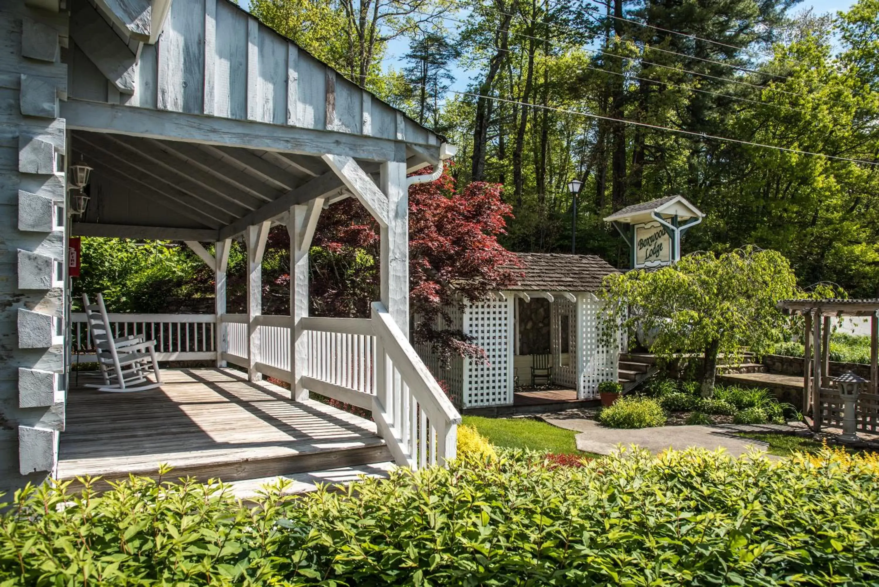 Property Building in Boxwood Lodge Blowing Rock near Boone-University