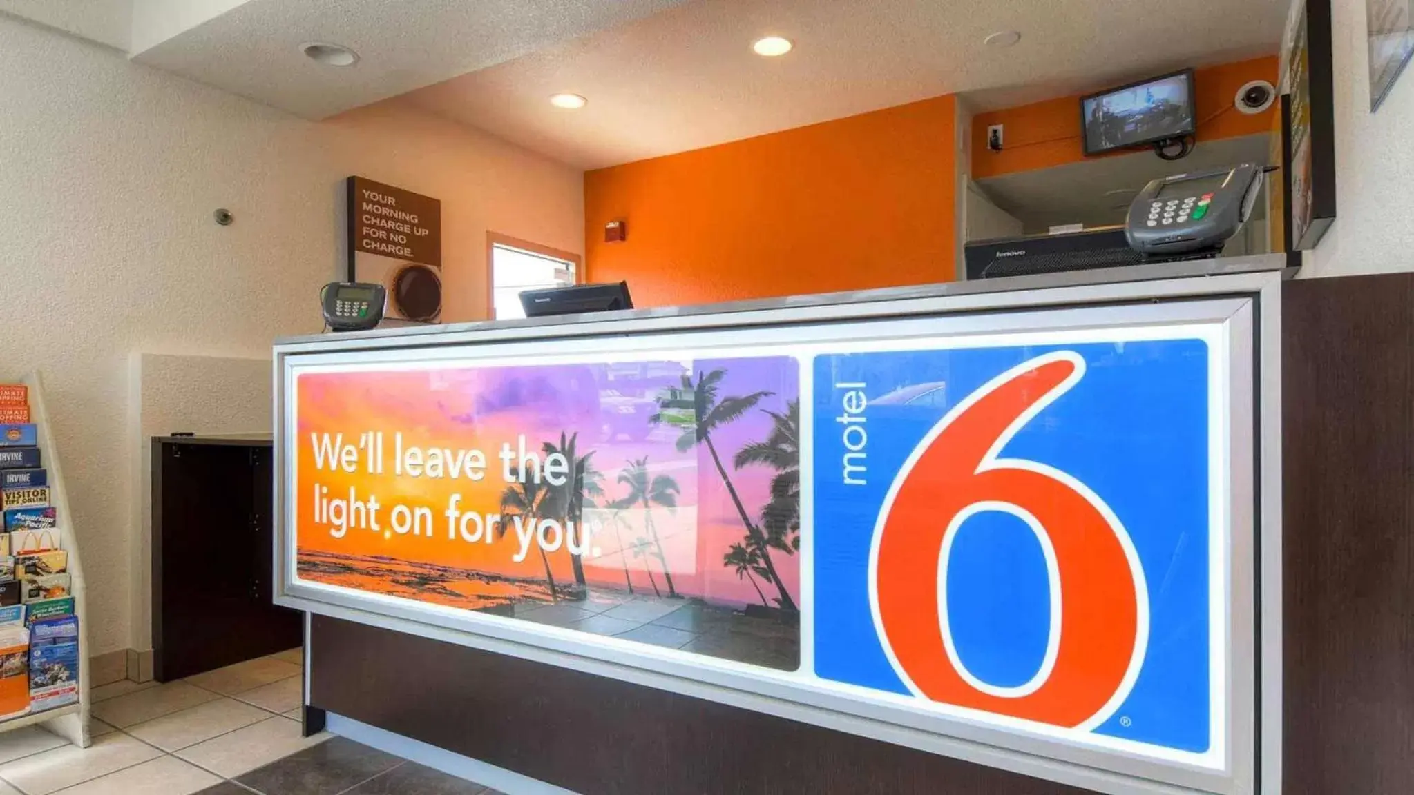 Lobby or reception, Lobby/Reception in Motel 6-Costa Mesa, CA