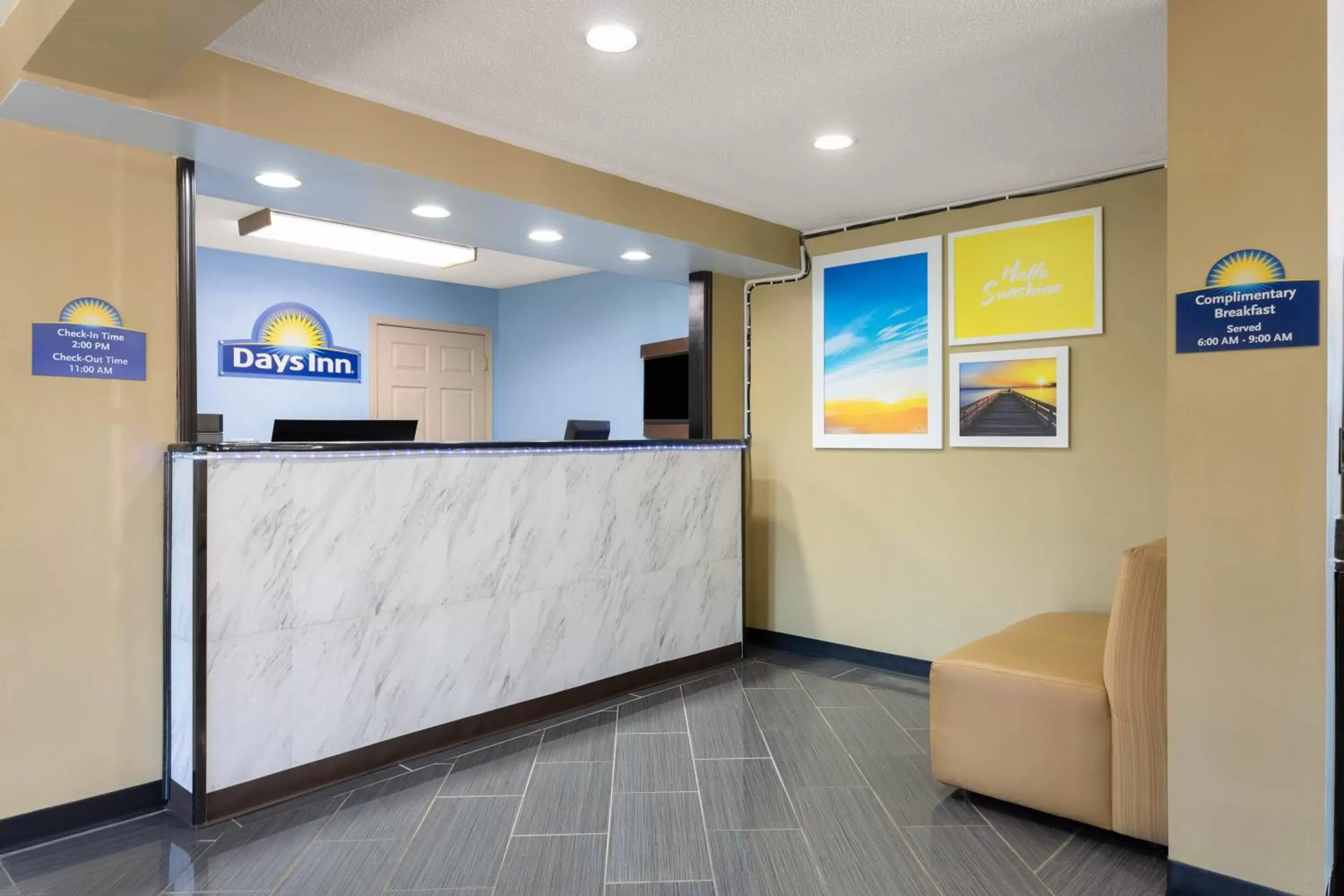 Lobby or reception, Lobby/Reception in Days Inn by Wyndham Greensboro Airport