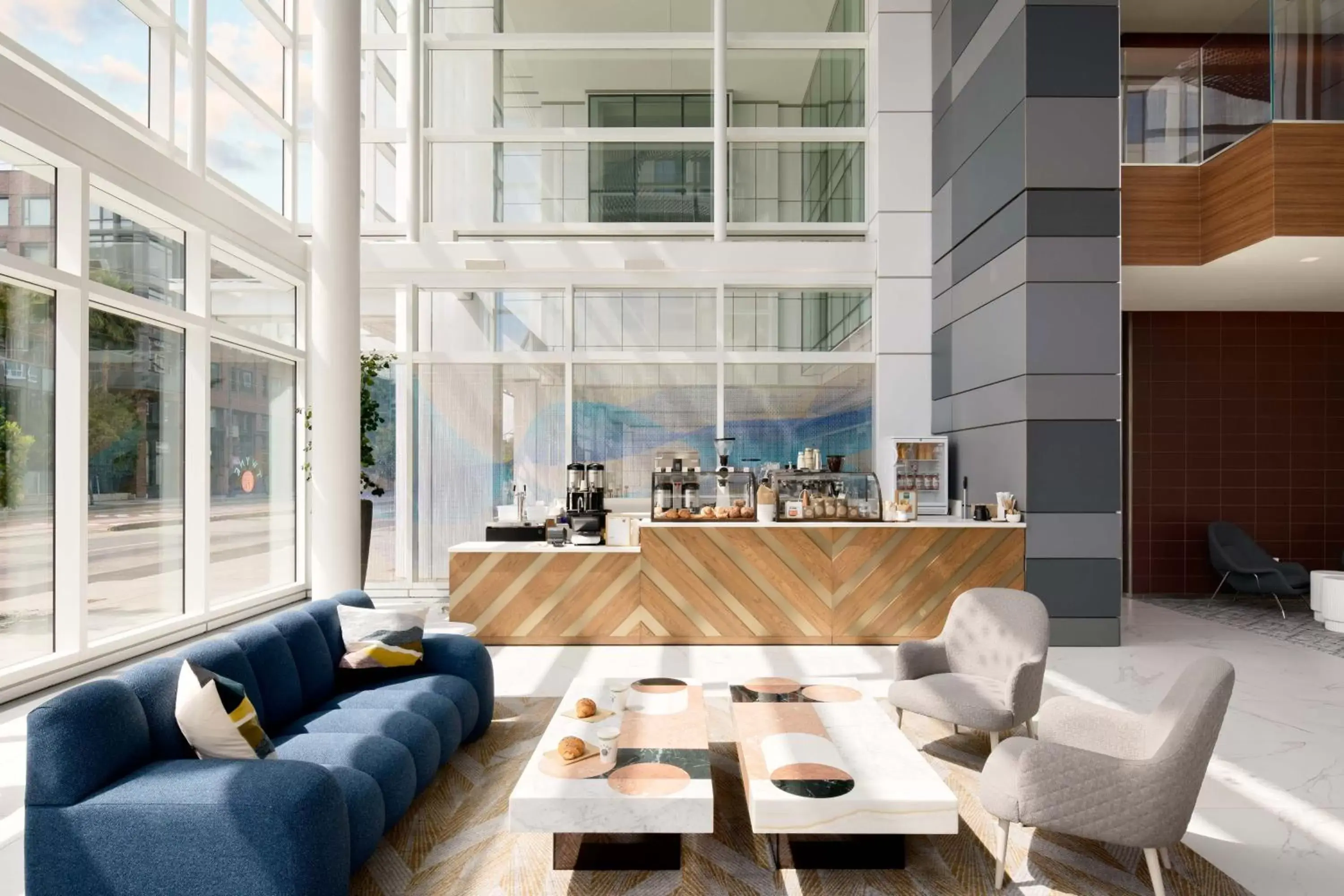 Restaurant/places to eat, Seating Area in LUMA Hotel San Francisco - #1 Hottest New Hotel in the US