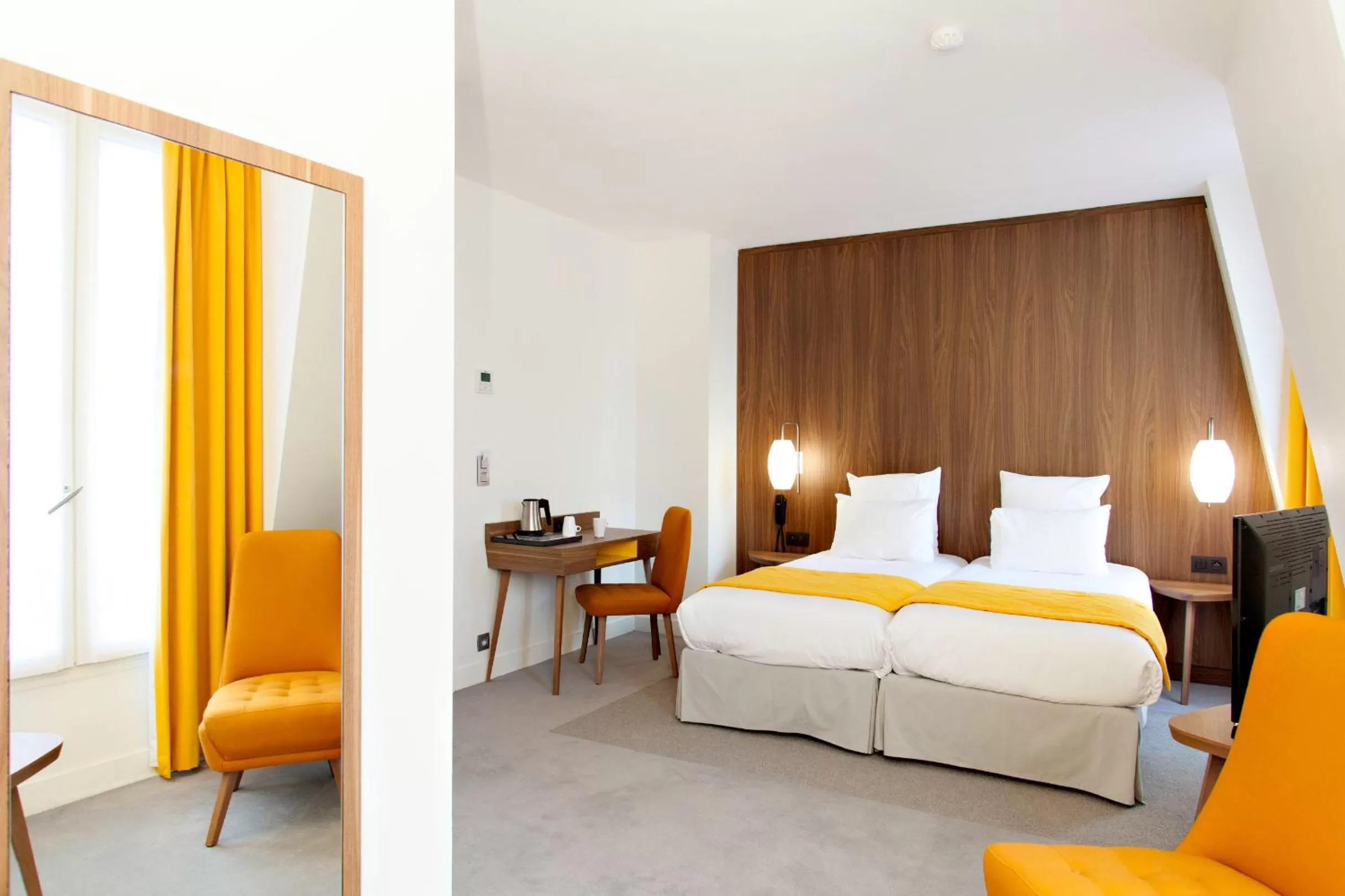 Photo of the whole room, Bed in Best Western Plus 61 Paris Nation Hotel