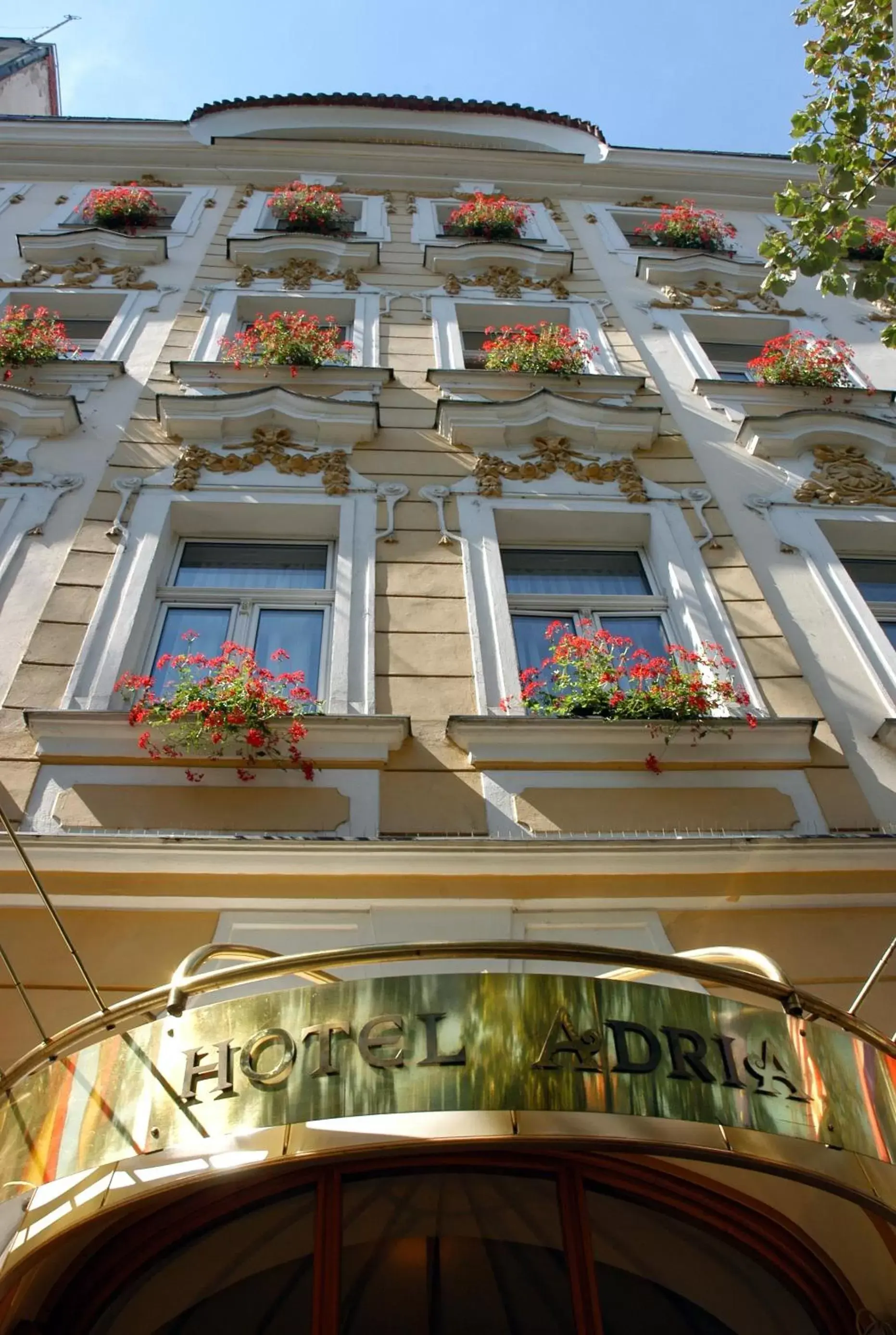 Facade/entrance, Property Building in Adria Hotel Prague