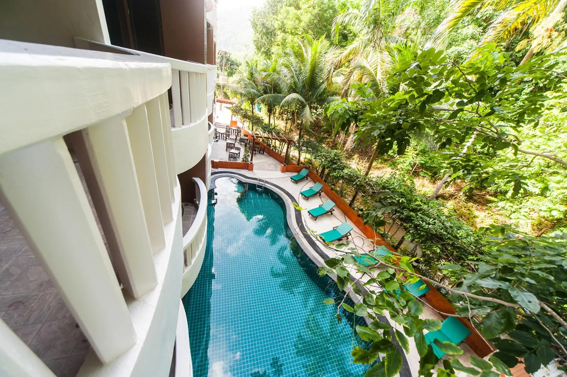 Natural landscape in Ratana Hill Patong