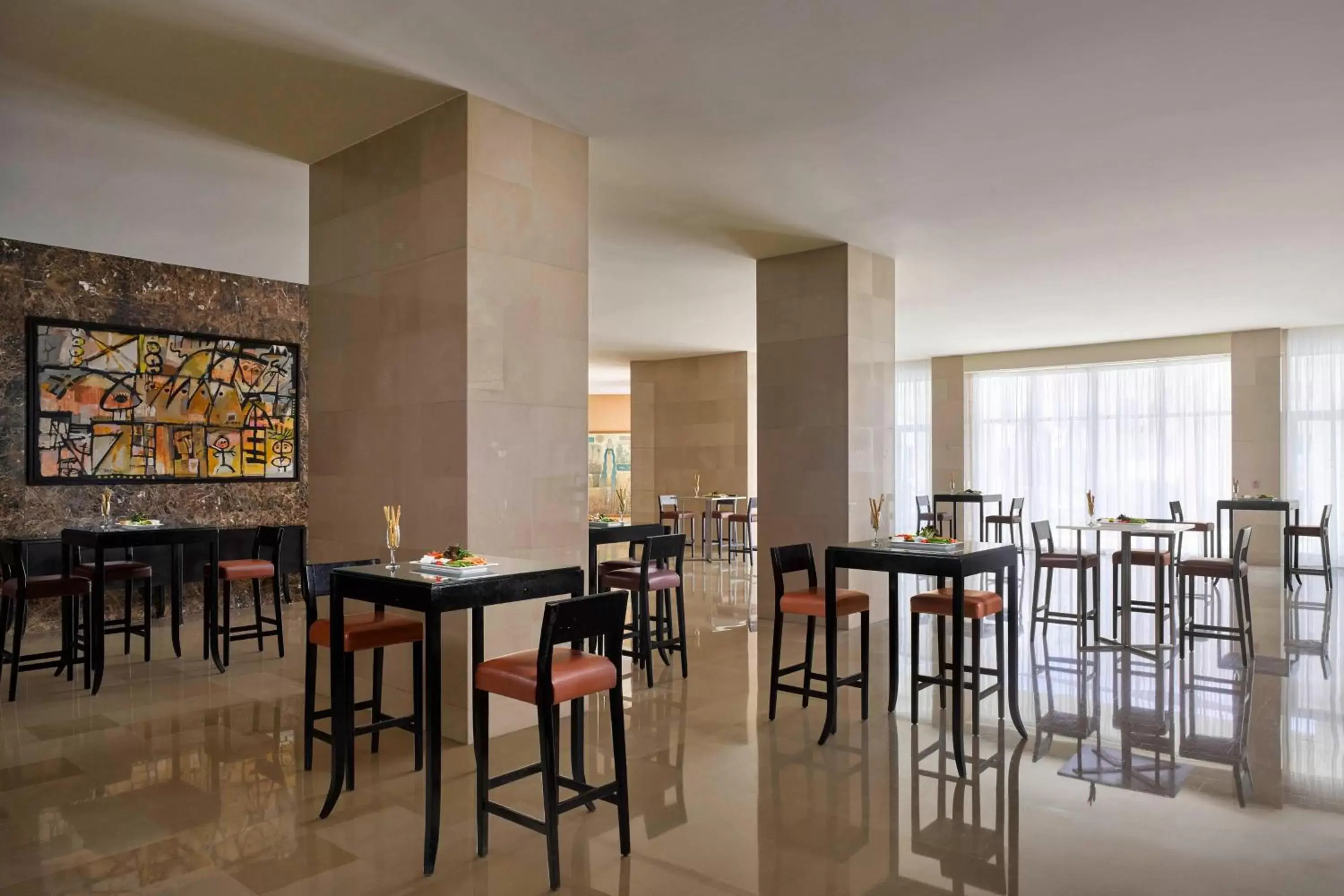 Meeting/conference room, Restaurant/Places to Eat in Sheraton Amman Al Nabil Hotel