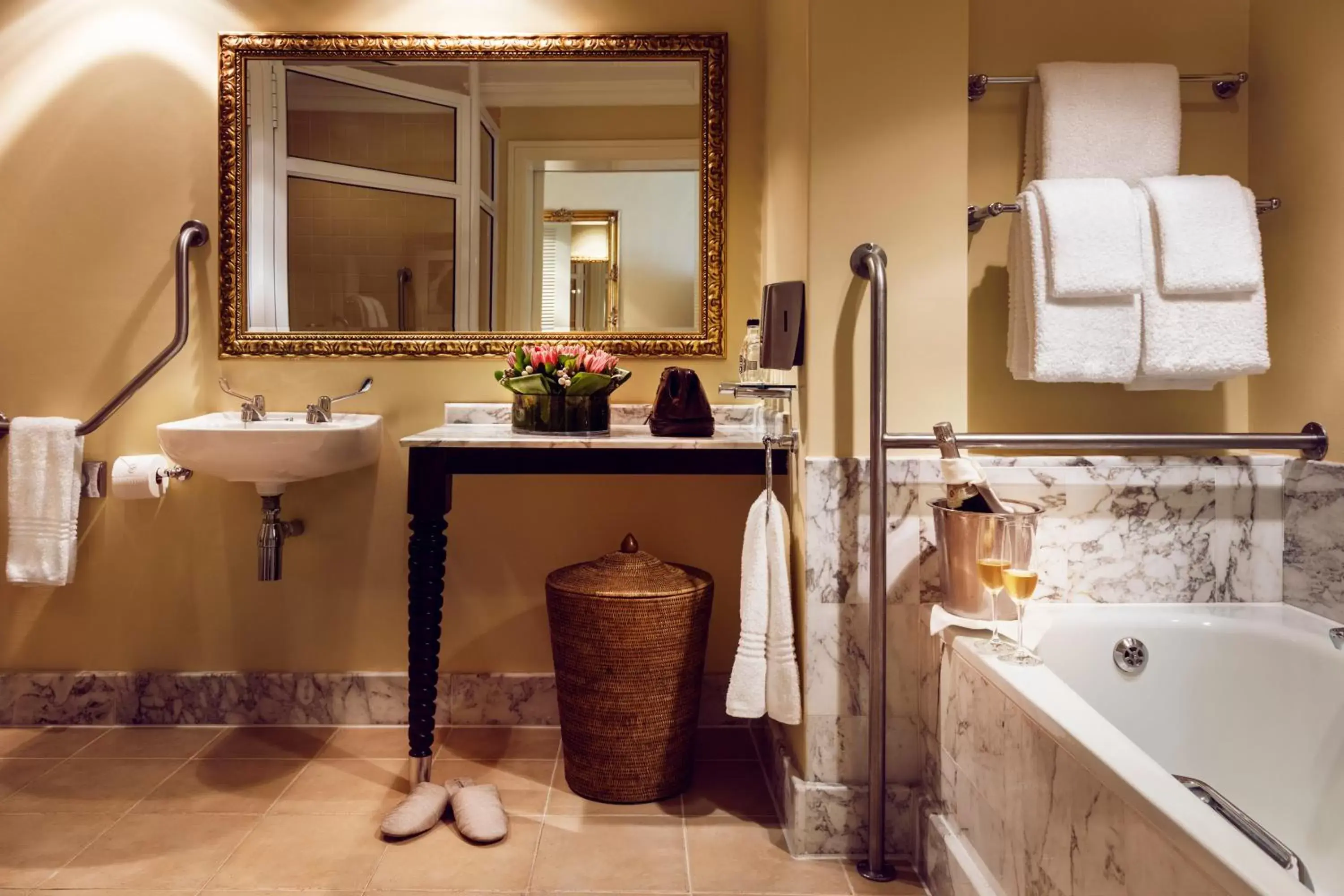 Bathroom in The Table Bay Hotel