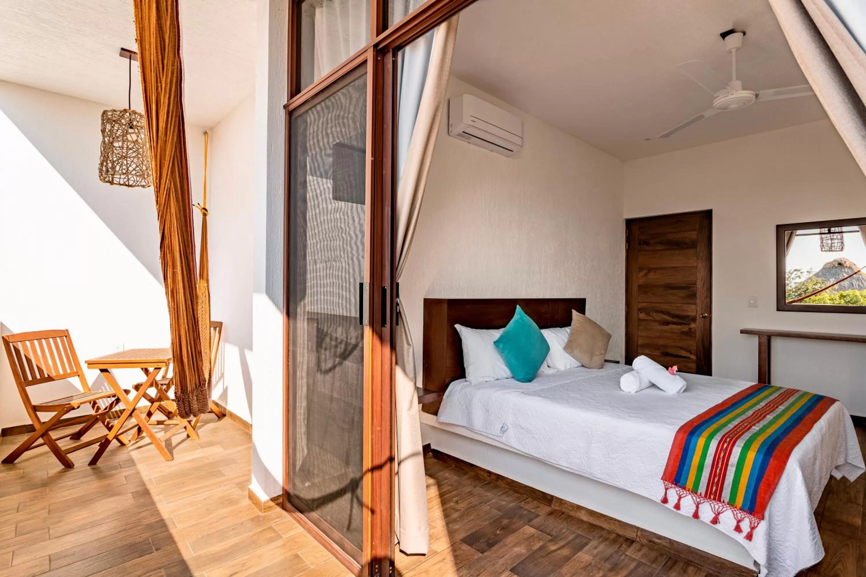 Bed in Punta Kai Hotel & Hostal