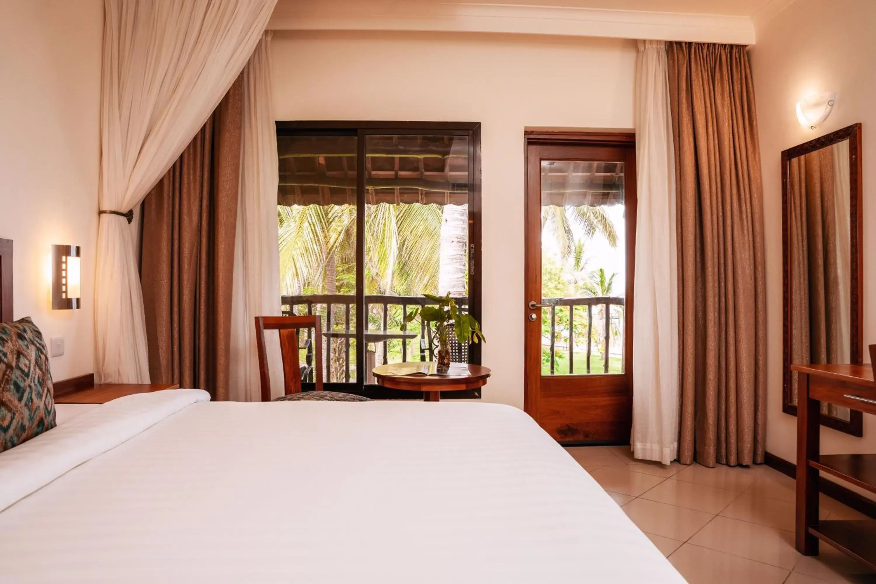 View (from property/room), Bed in White Sands Hotel View (from property/room), Bed in White Sands Hotel