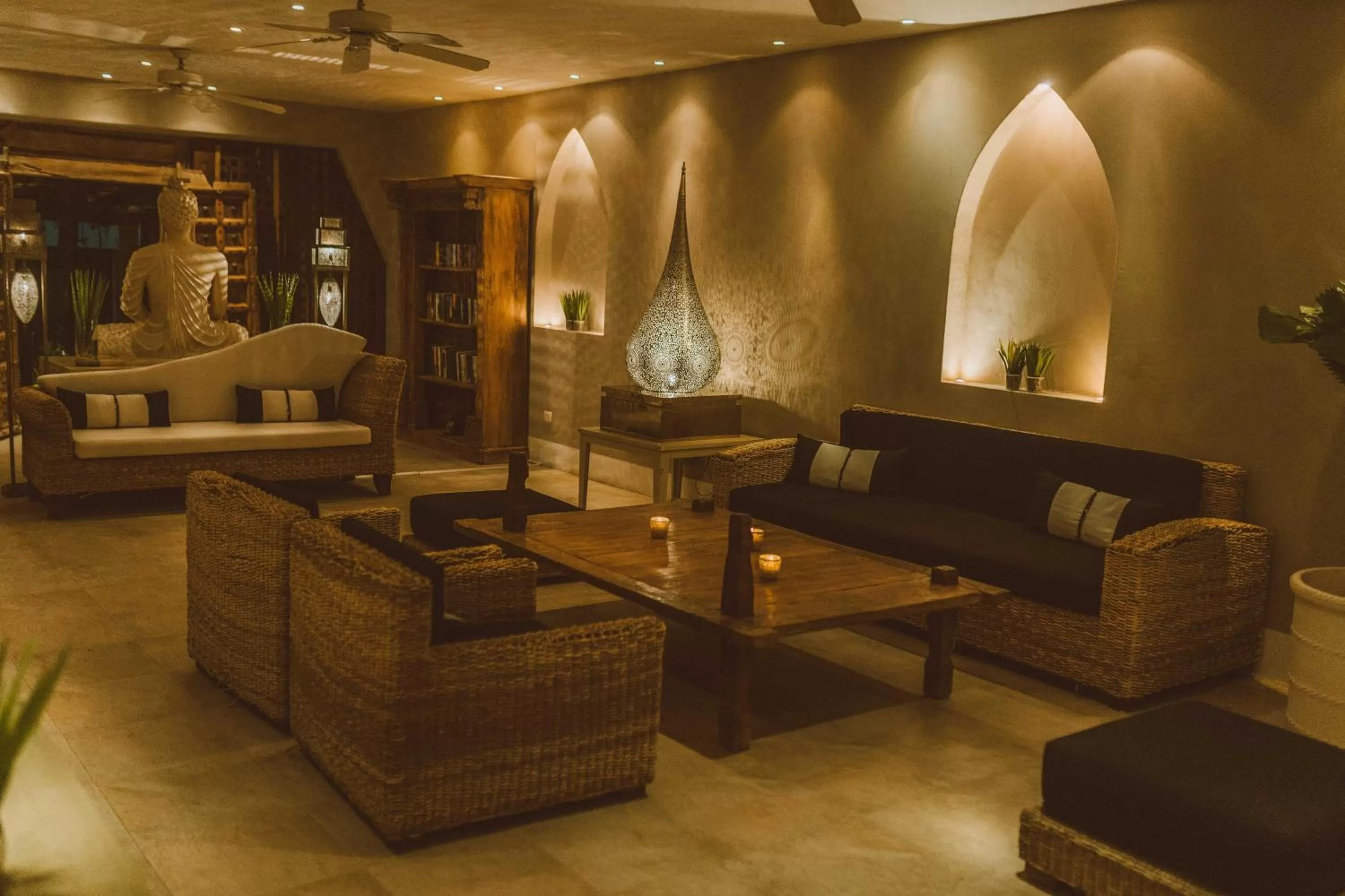 Seating area in Jashita Hotel