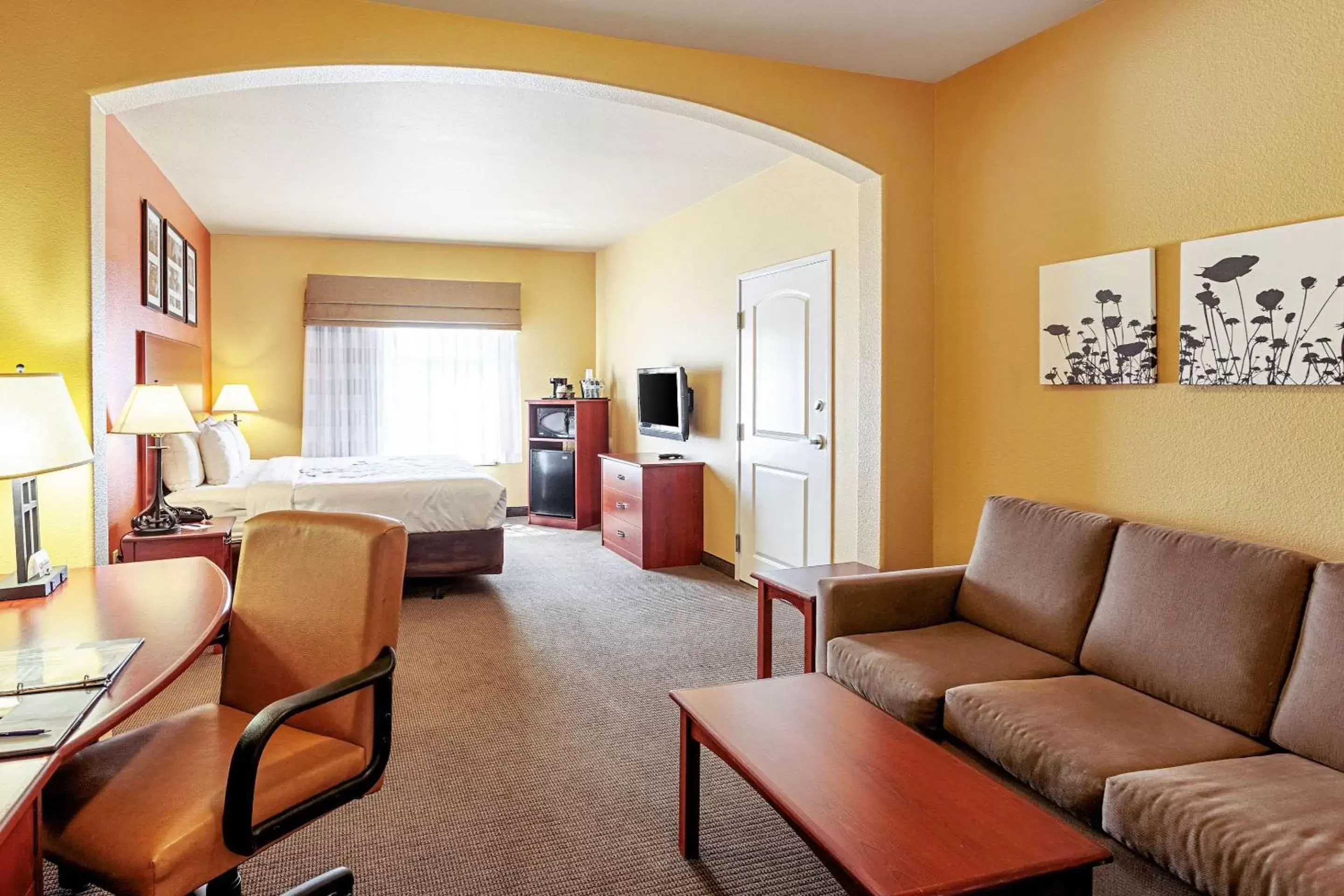 Photo of the whole room, Seating Area in Sleep Inn & Suites Tyler