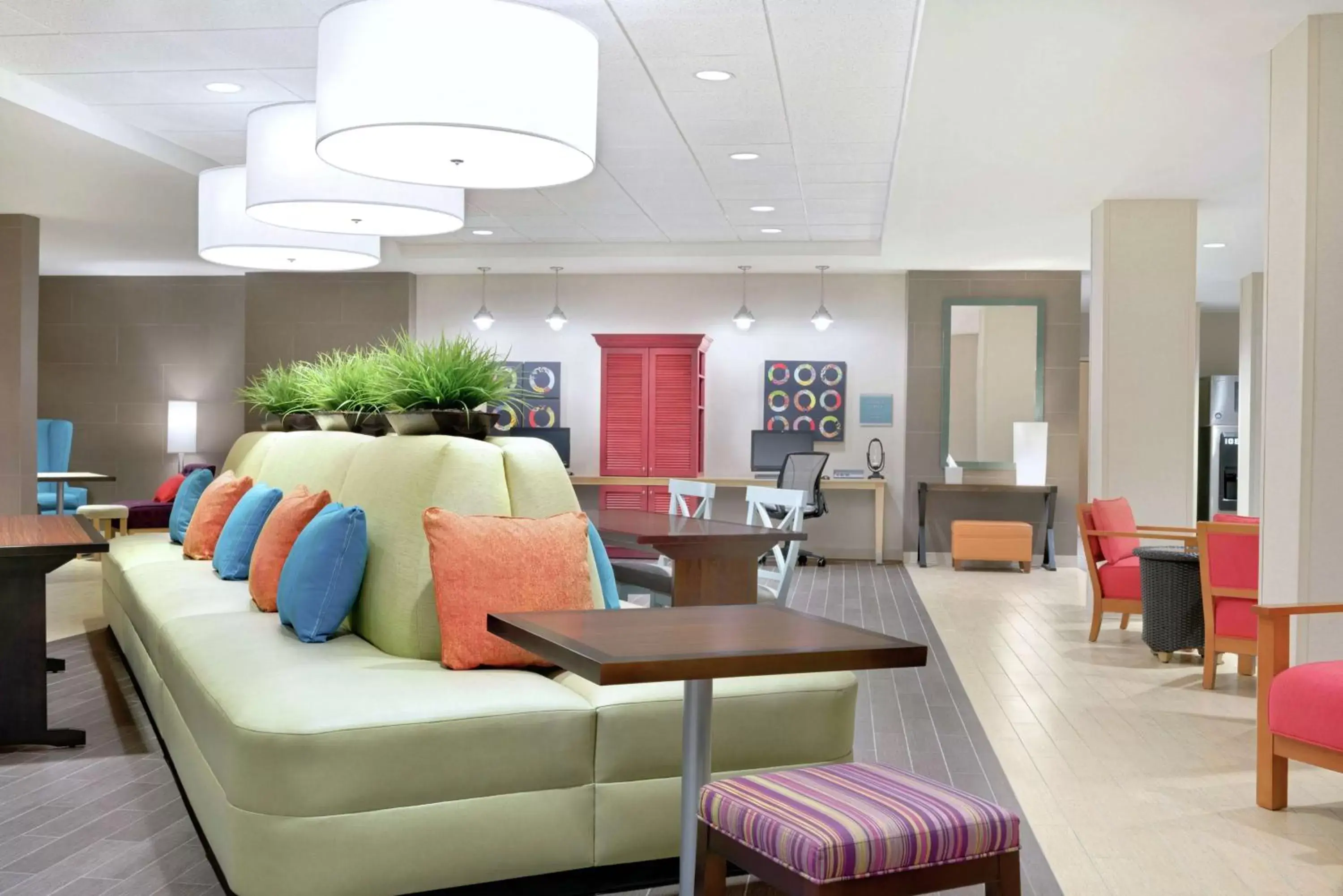 Lobby or reception in Home2 Suites By Hilton Prattville Lobby or reception in Home2 Suites By Hilton Prattville