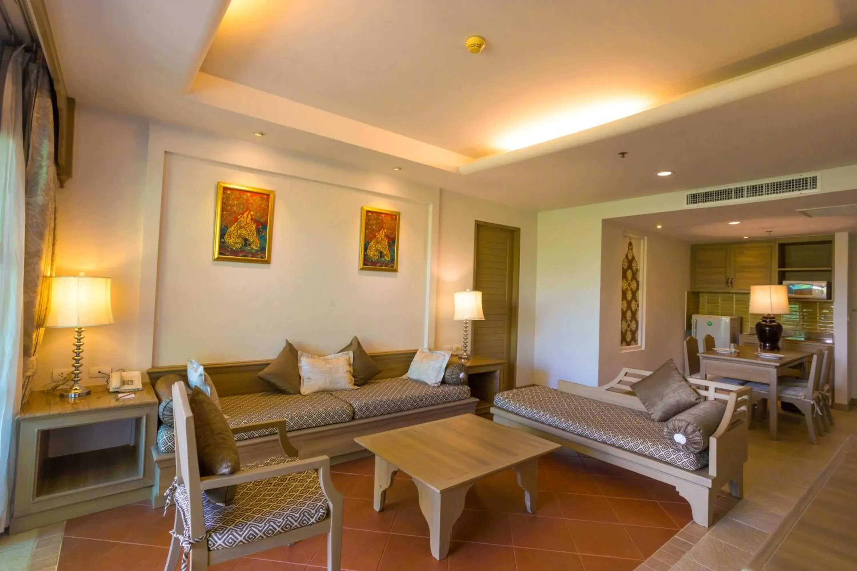 Living room, Seating Area in Ravindra Beach Resort & Spa - SHA Extra Plus