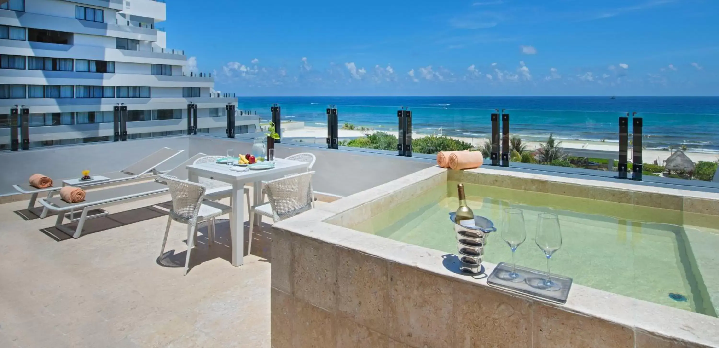 Balcony/Terrace in Park Royal Beach Cancun - All Inclusive