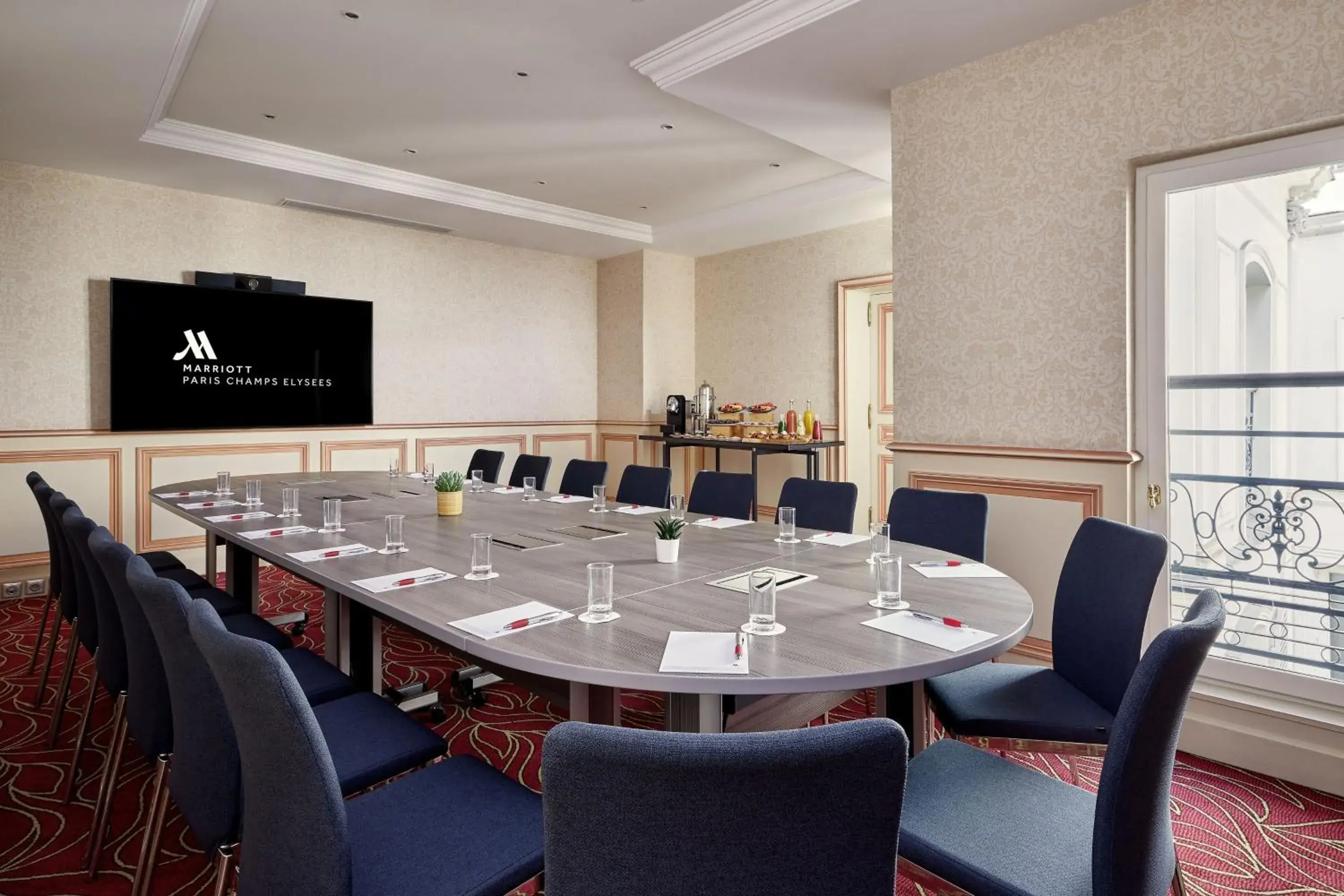 Meeting/conference room in Paris Marriott Champs Elysees Hotel