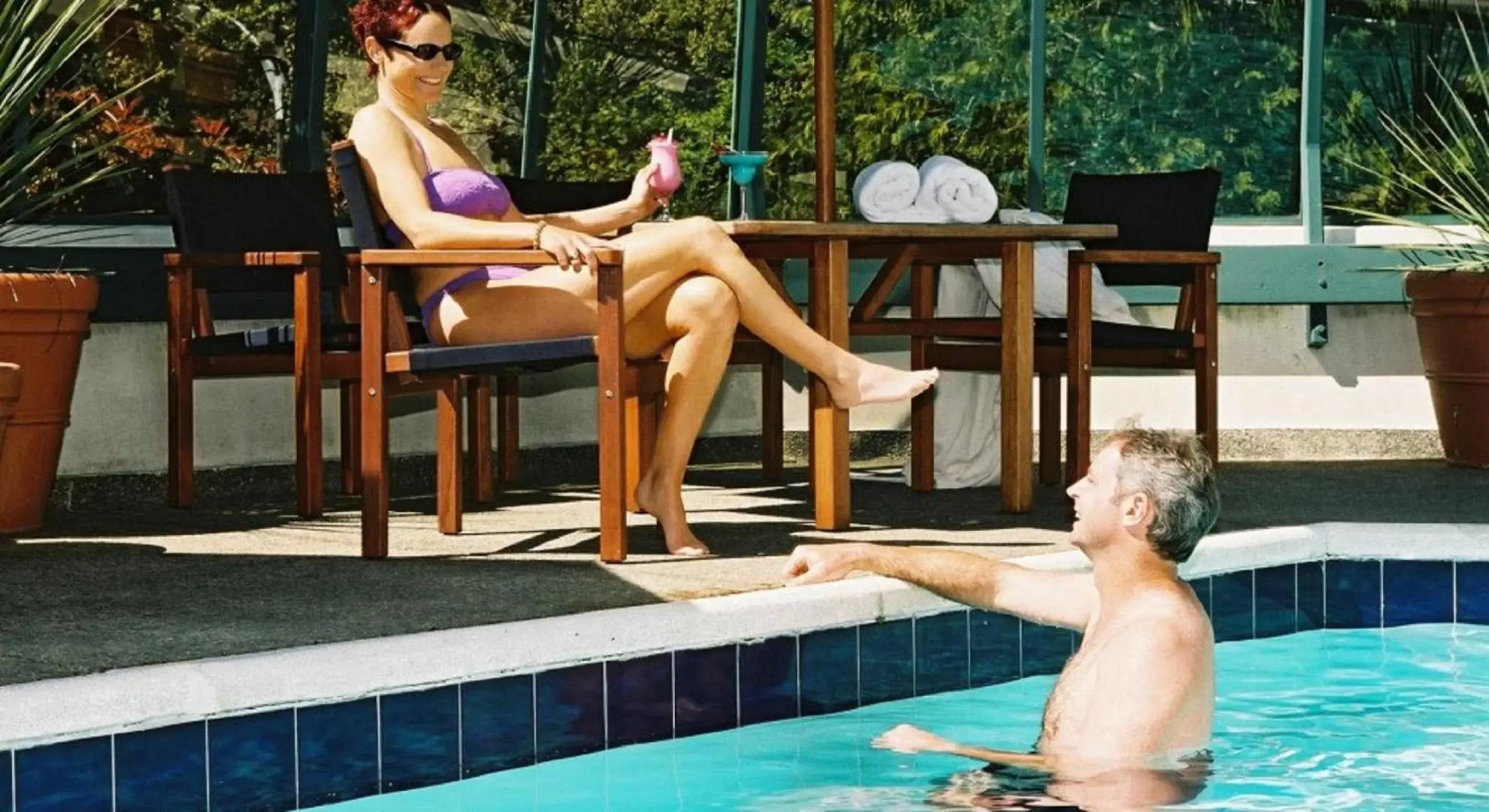 Swimming Pool in Rutherford Hotel Nelson - A Heritage Hotel