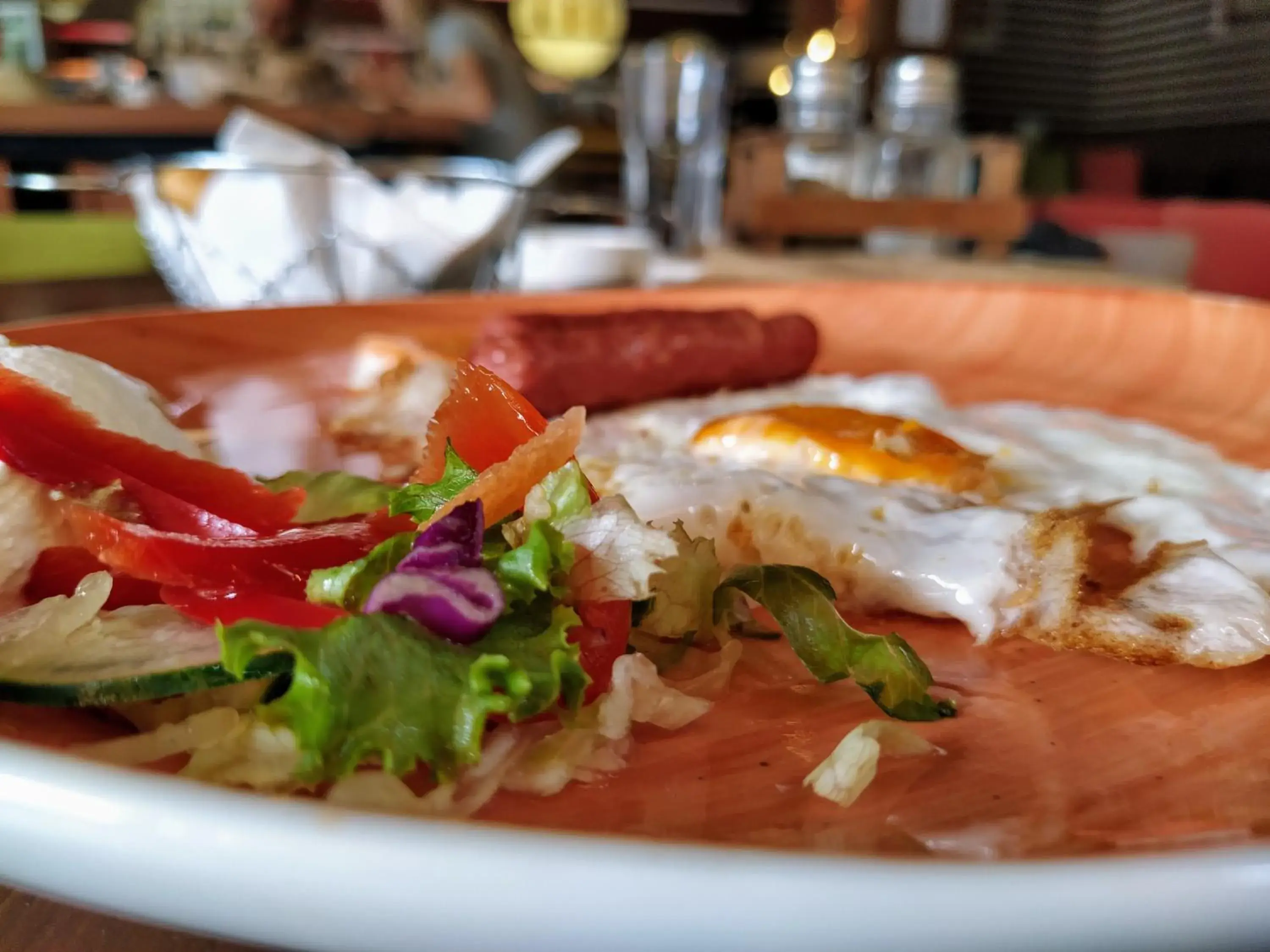 Food close-up in Good People Design Hostel Food close-up in Good People Design Hostel