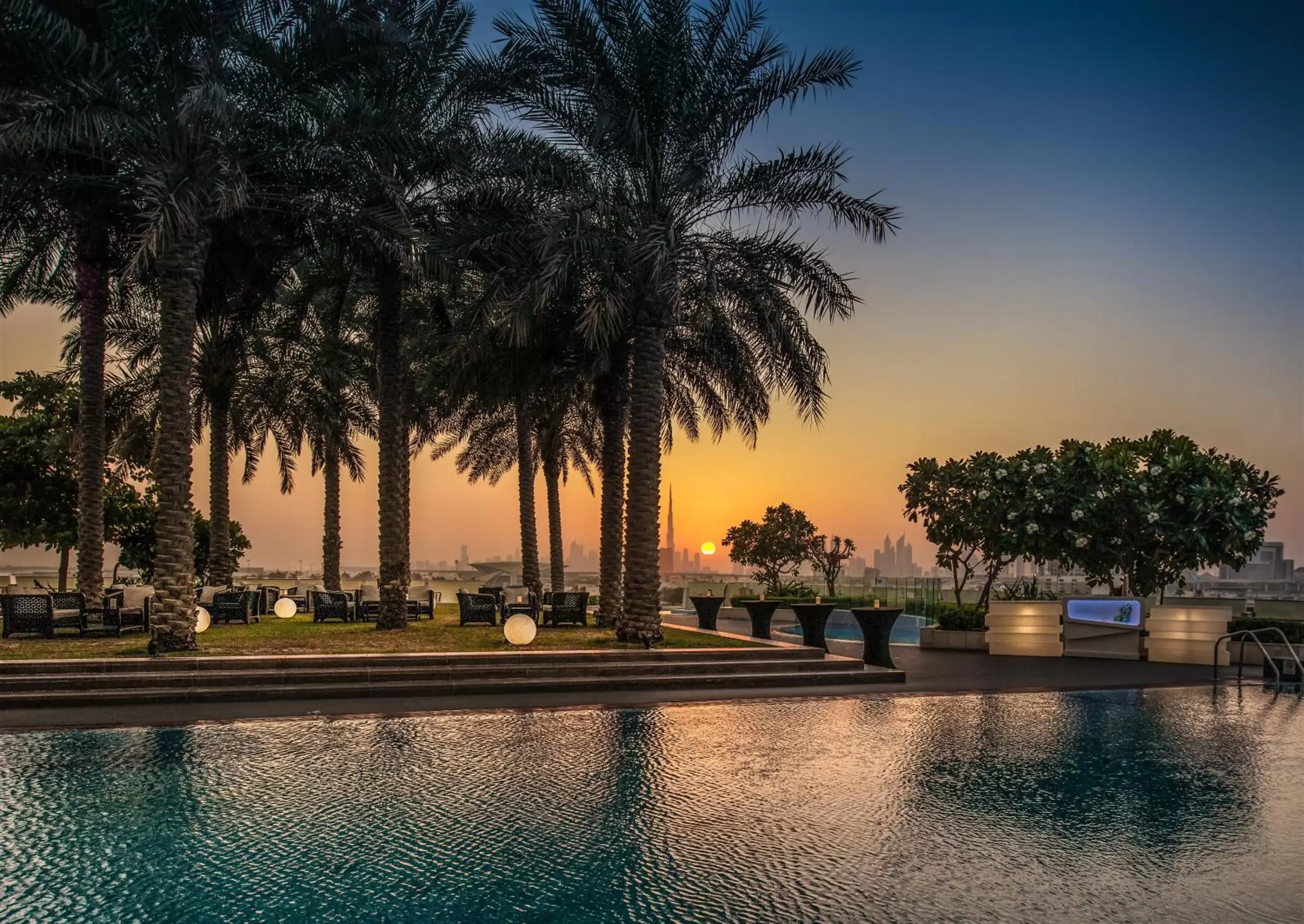 Lobby or reception, Swimming Pool in Crowne Plaza Dubai Festival City