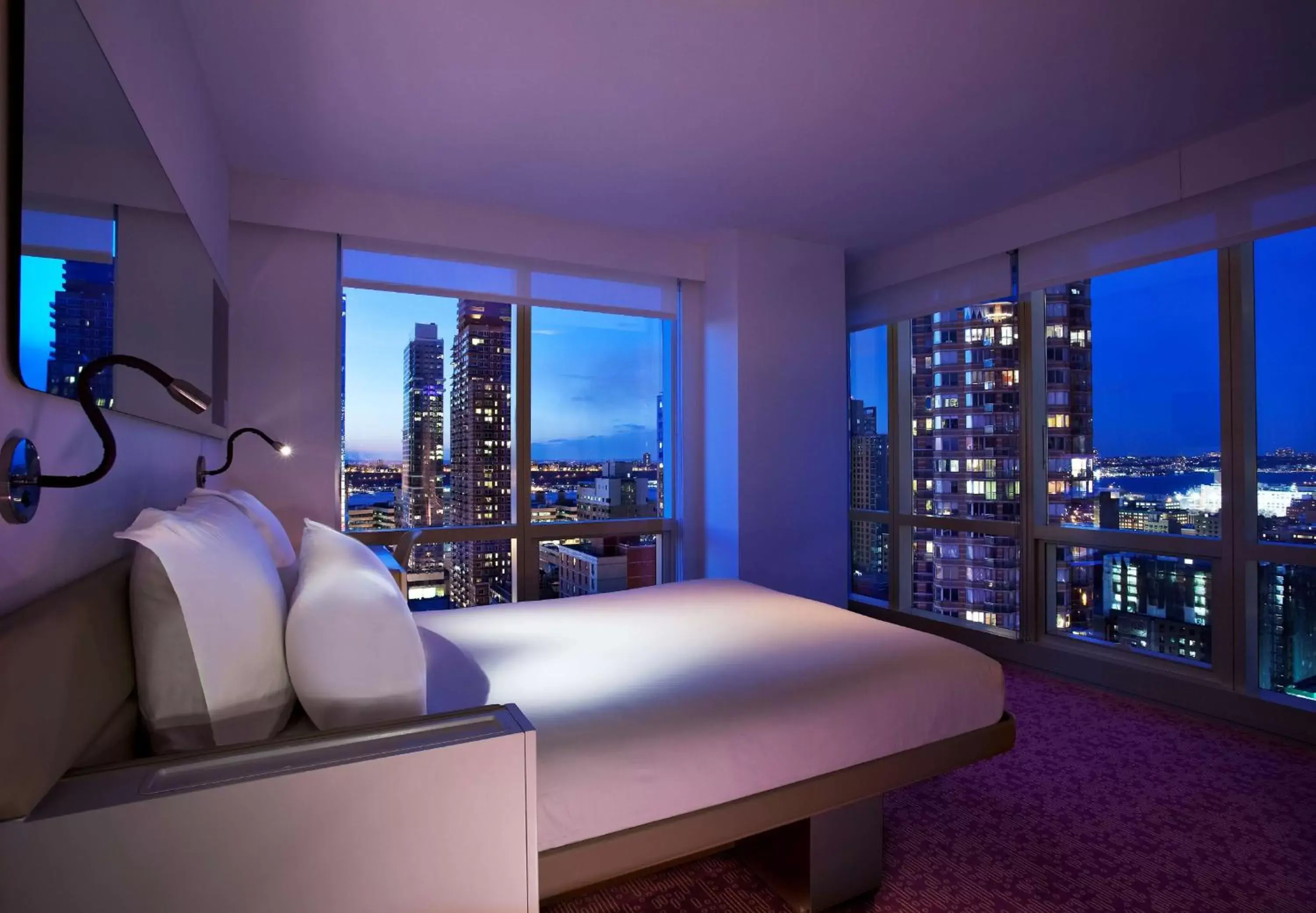 Photo of the whole room, City View in YOTEL New York Times Square