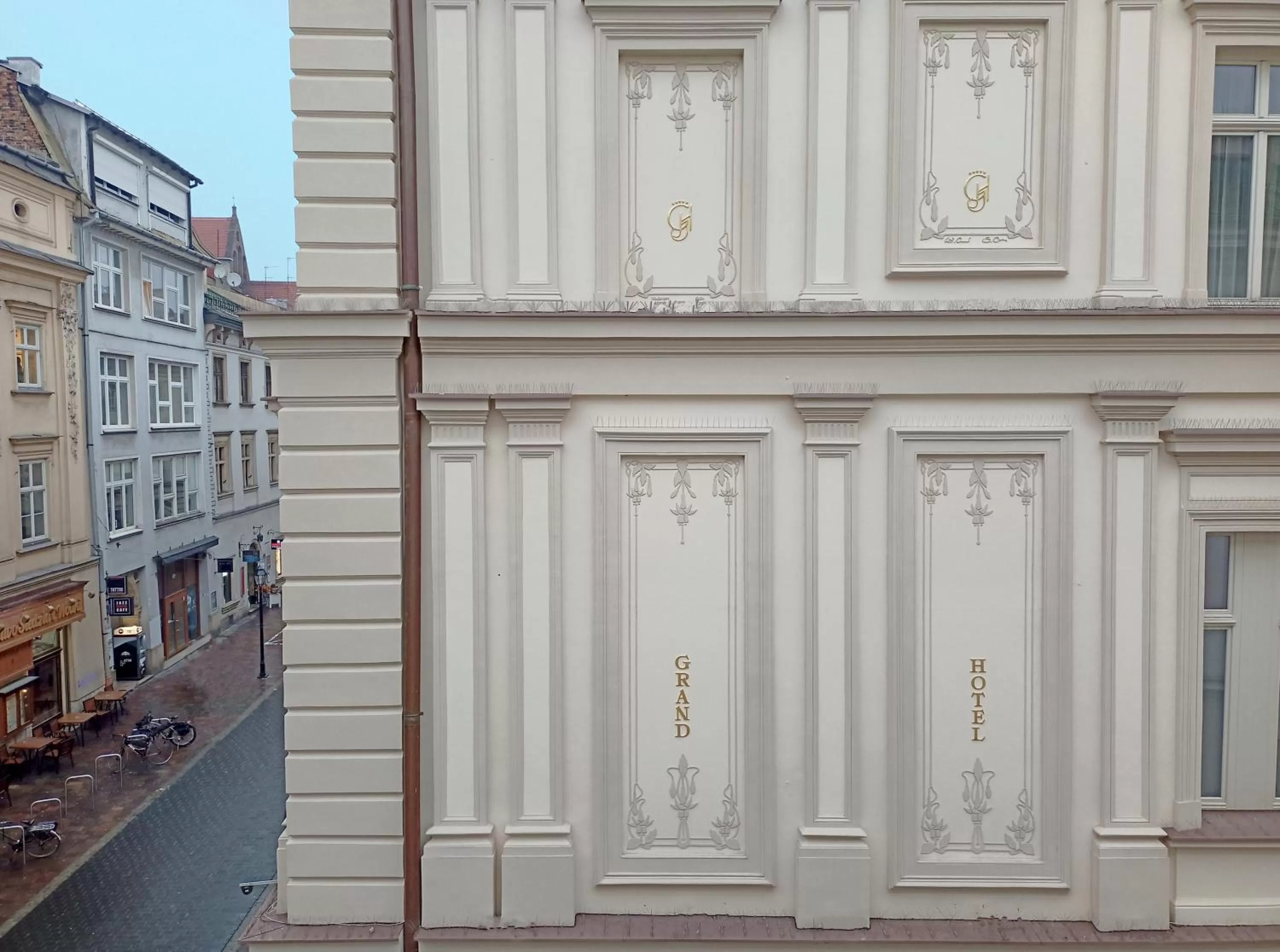 Property building in Grand Hotel