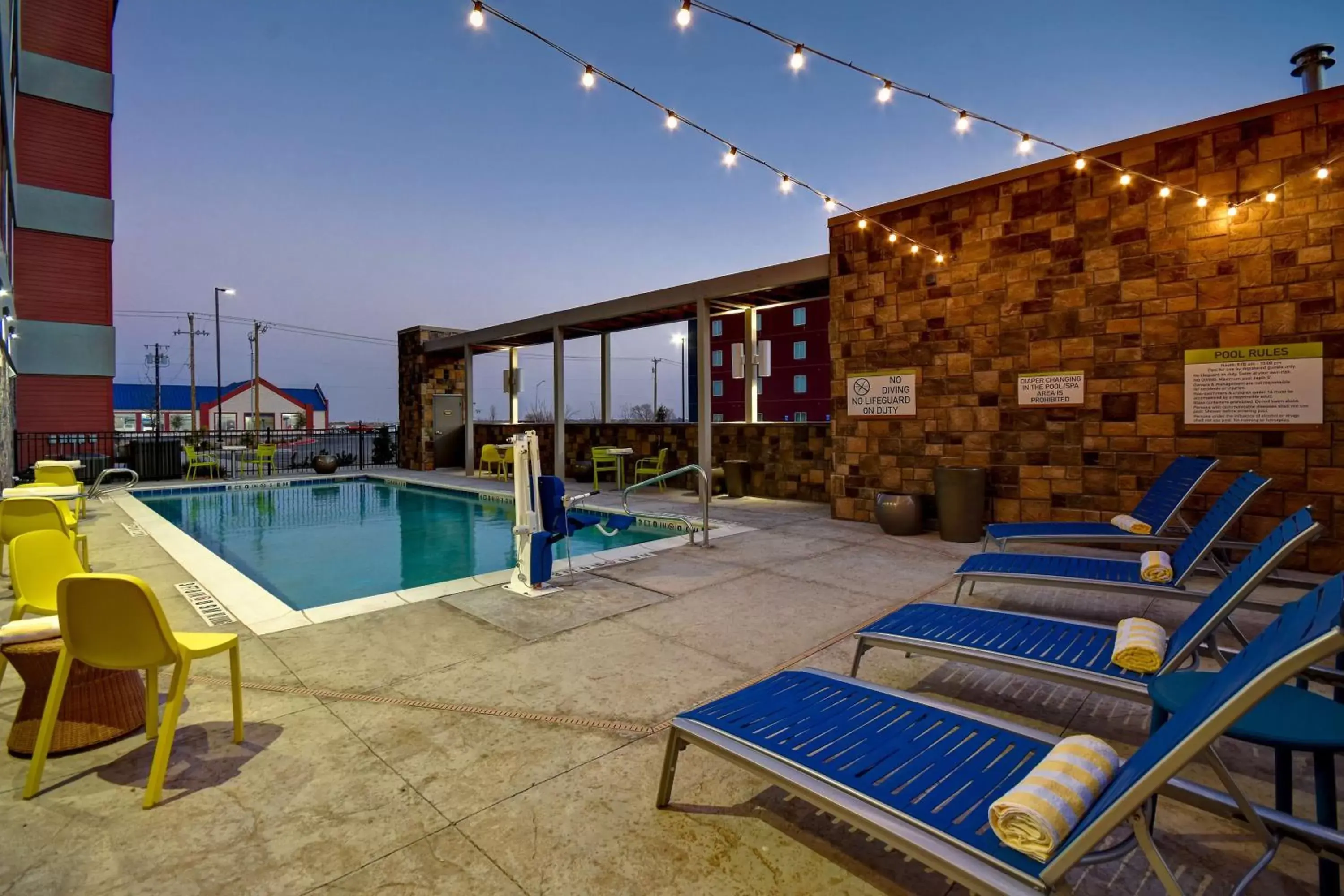 Pool view, Swimming Pool in Home2 Suites By Hilton Odessa
