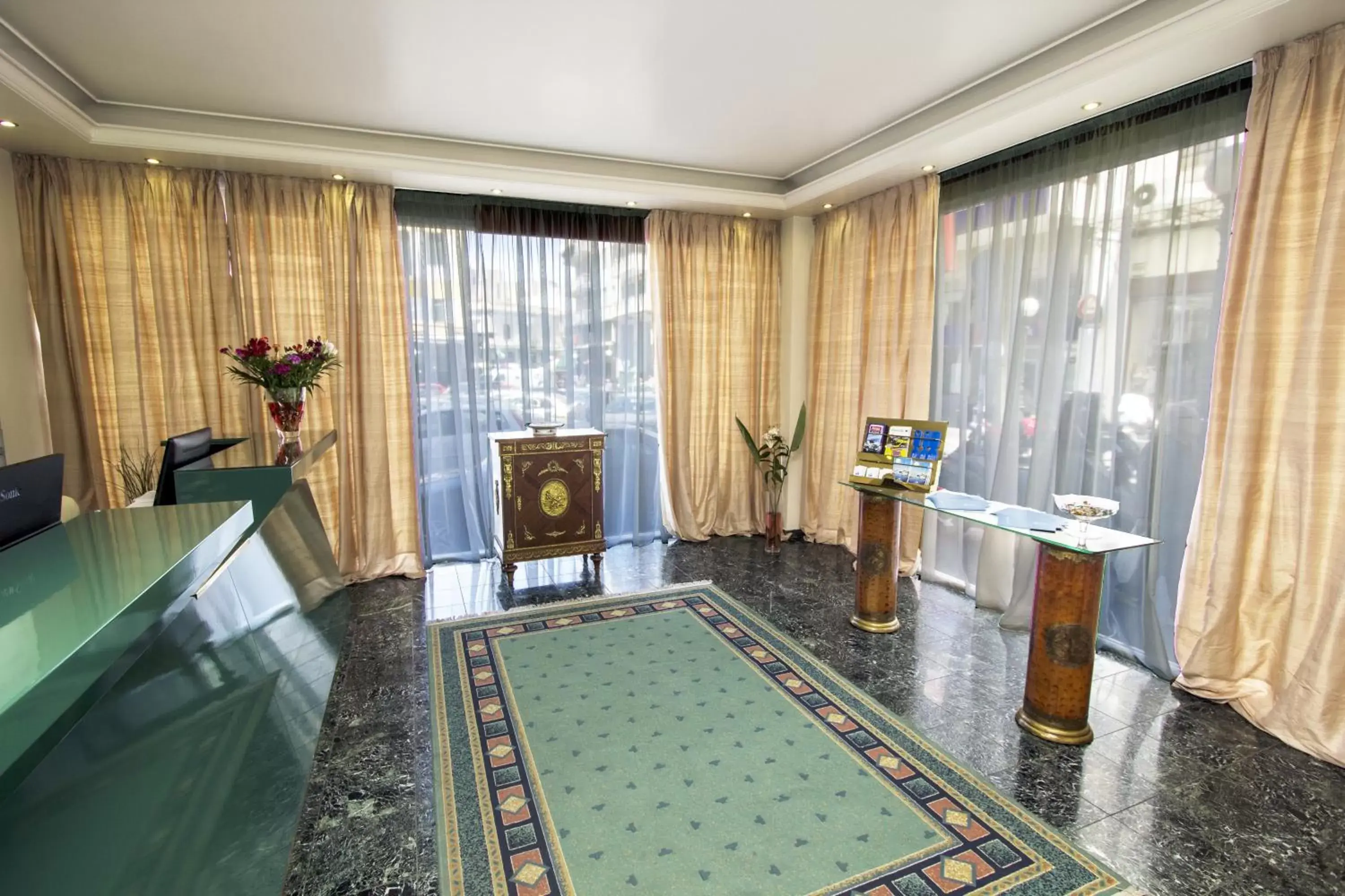 Lobby or reception in Triton Hotel Piraeus