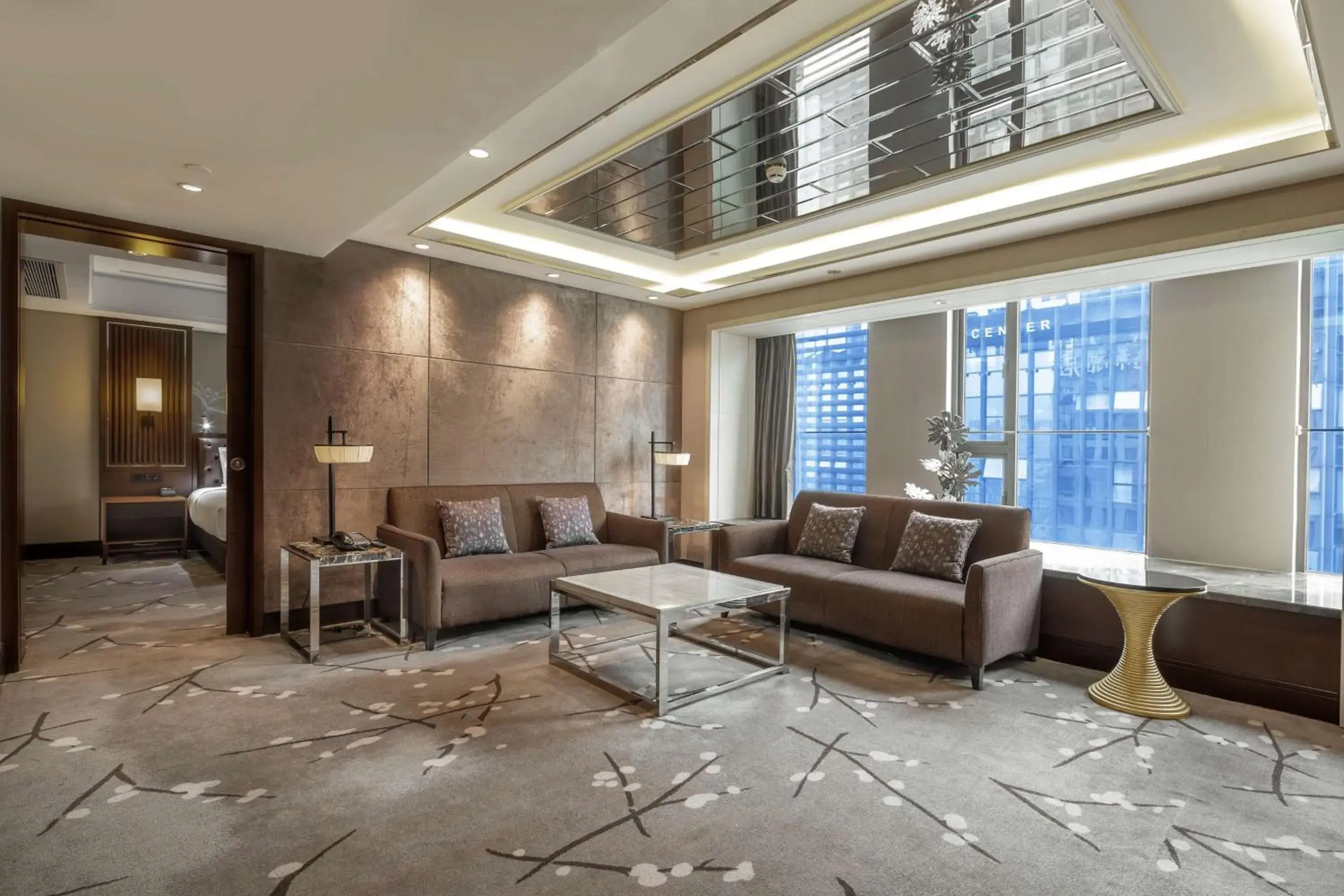Living room, Lobby/Reception in DoubleTree By Hilton Chongqing North