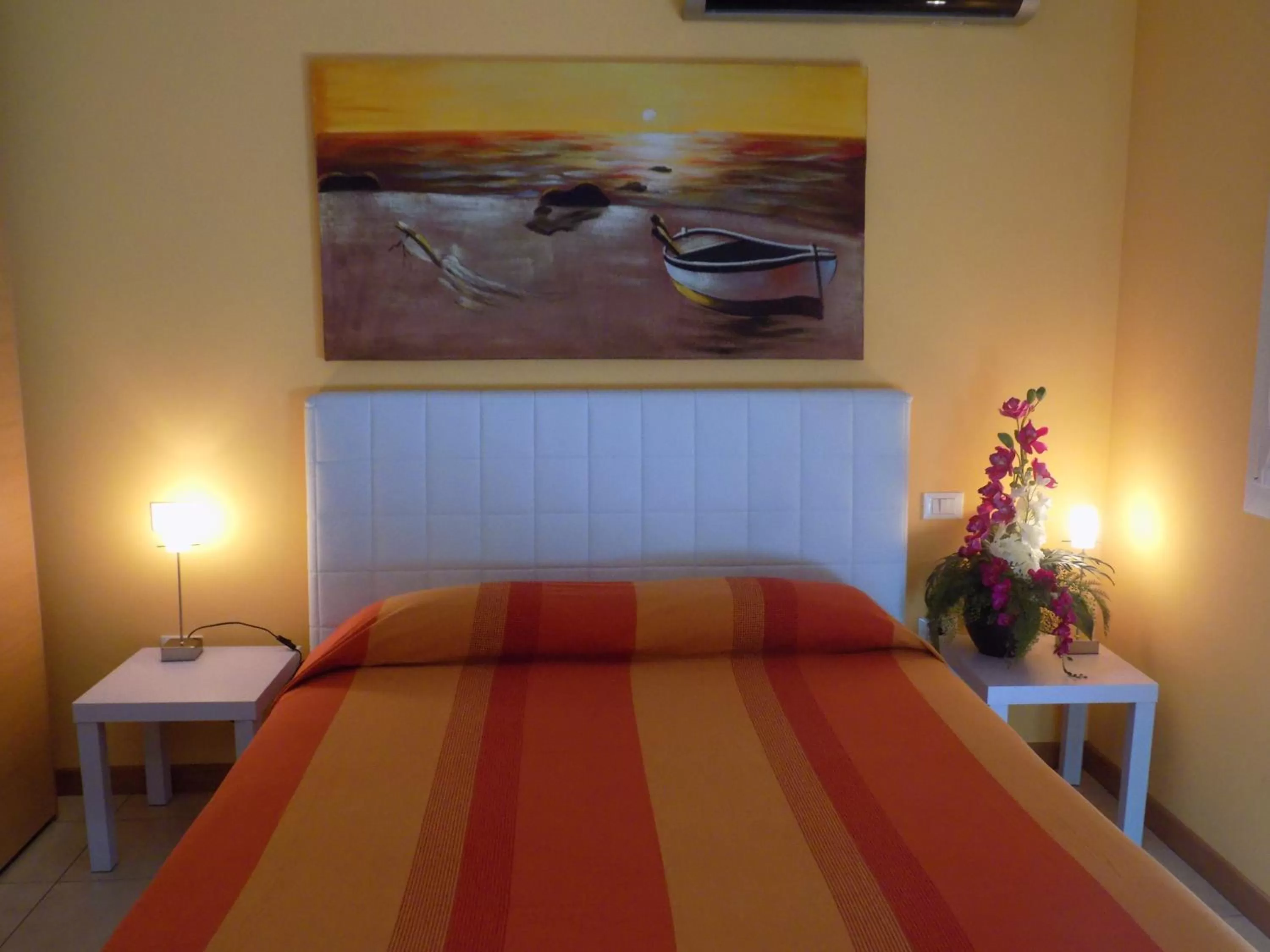 Bed in Hotel Residence Sole