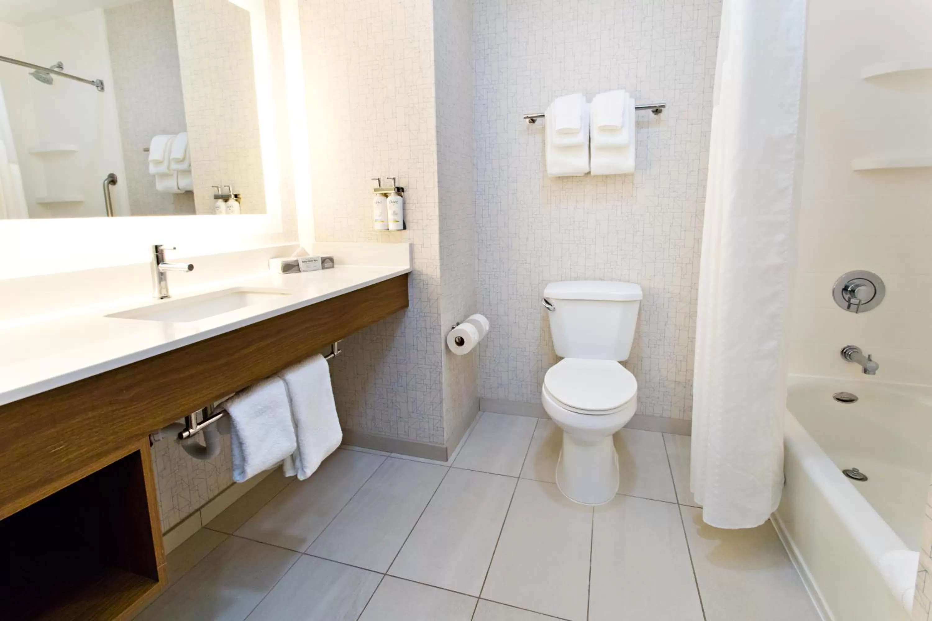 Bathroom in Holiday Inn Express & Suites Sacramento NE Cal Expo by IHG