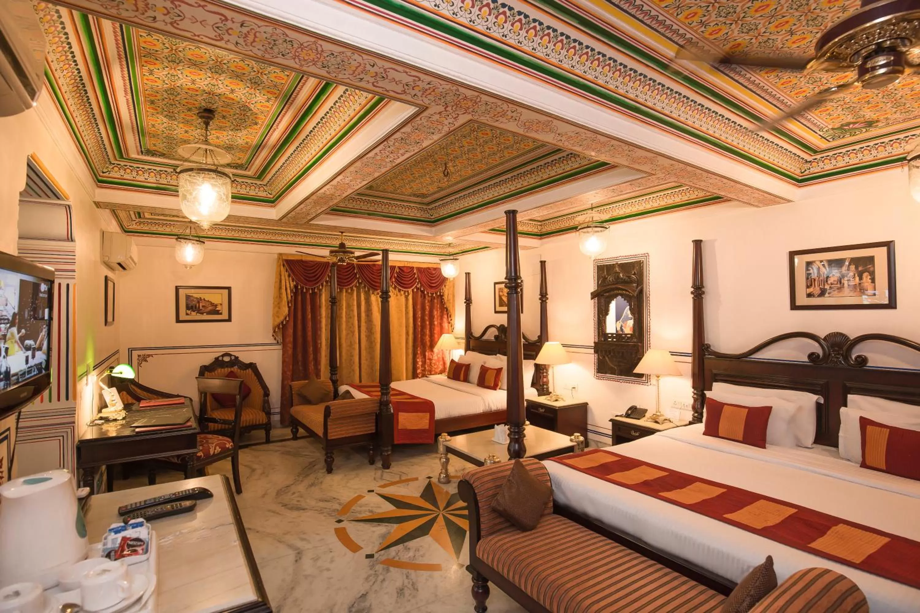 Photo of the whole room in Umaid Bhawan - A Heritage Style Boutique Hotel