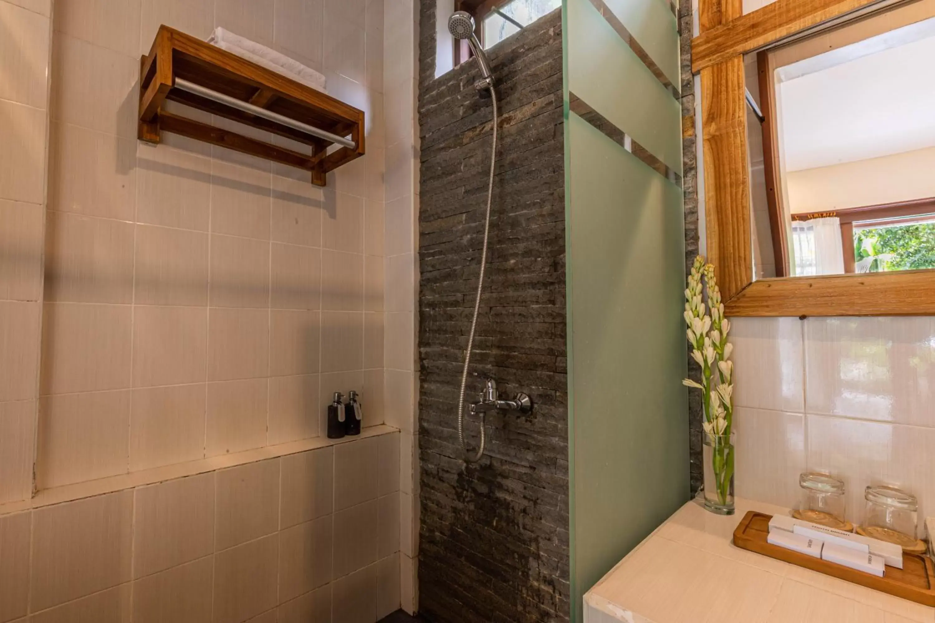 Shower, Bathroom in Meruhdani Boutique Hotel Ubud