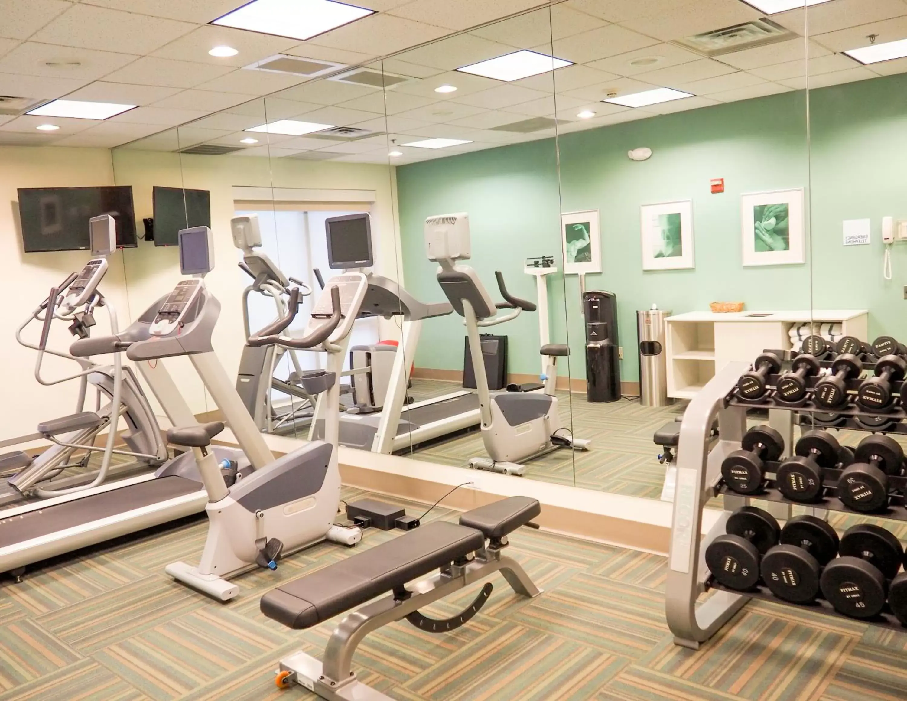 Fitness centre/facilities, Fitness Center/Facilities in Holiday Inn Express Blacksburg, an IHG Hotel