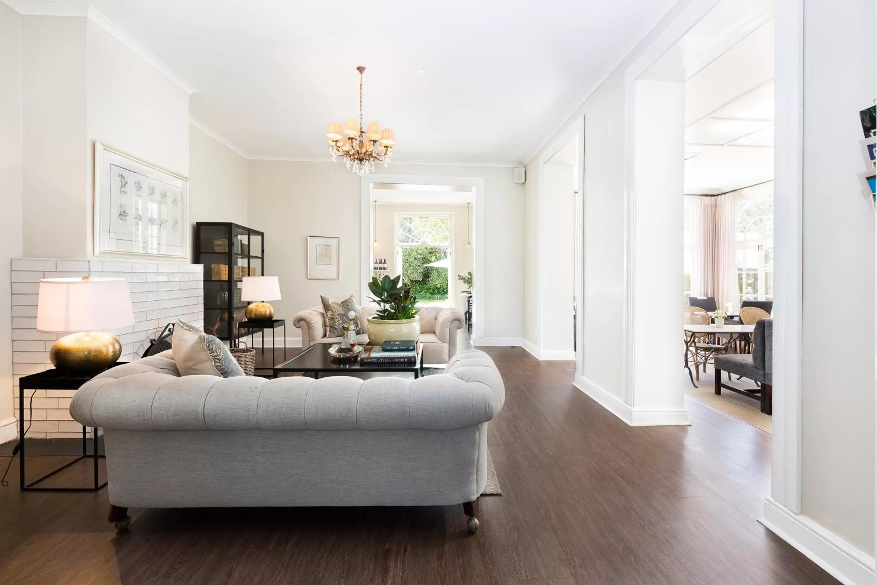 Living room in River Manor Boutique Hotel by The Living Journey Collection