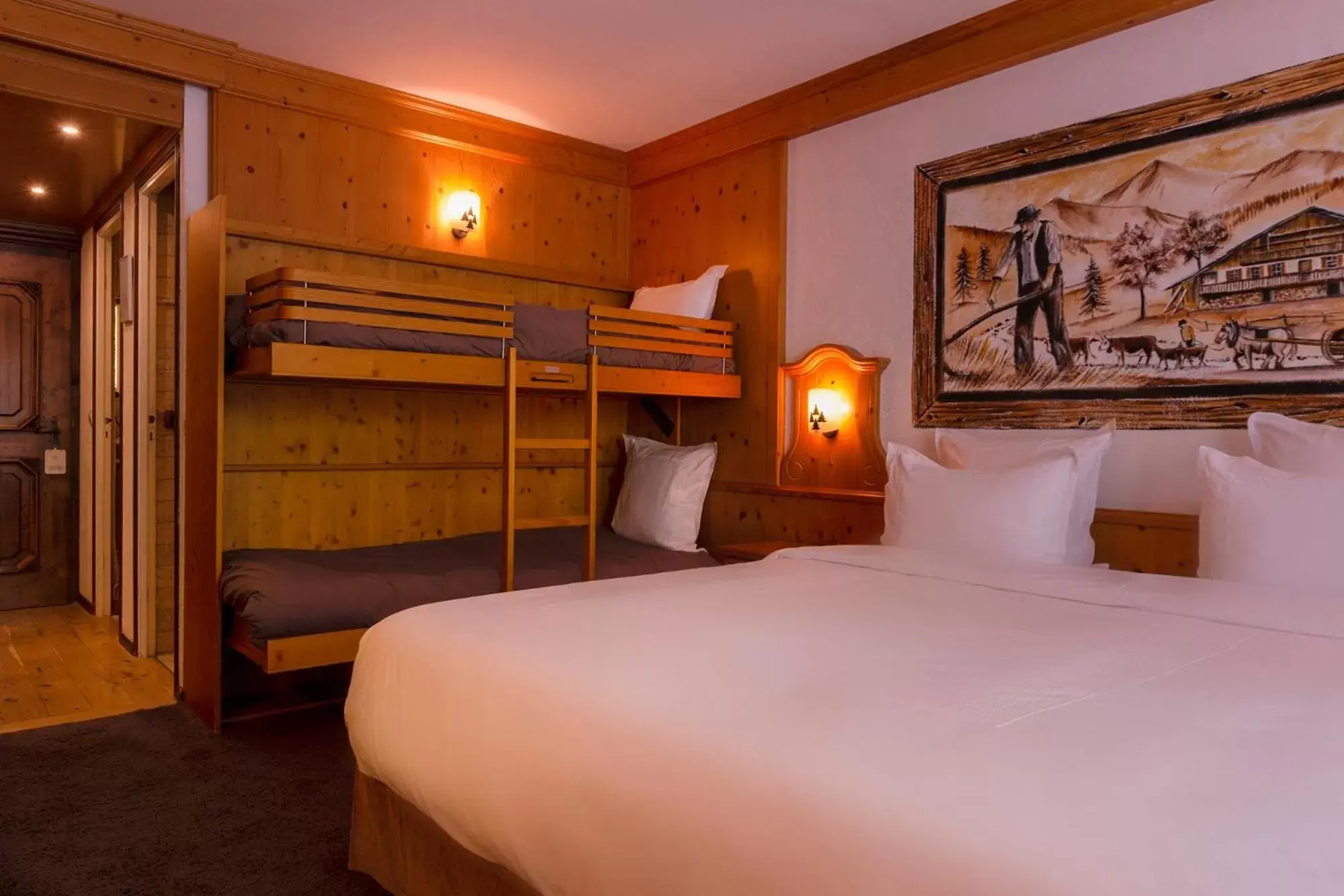 Bunk Bed in Hôtel Macchi Restaurant & Spa