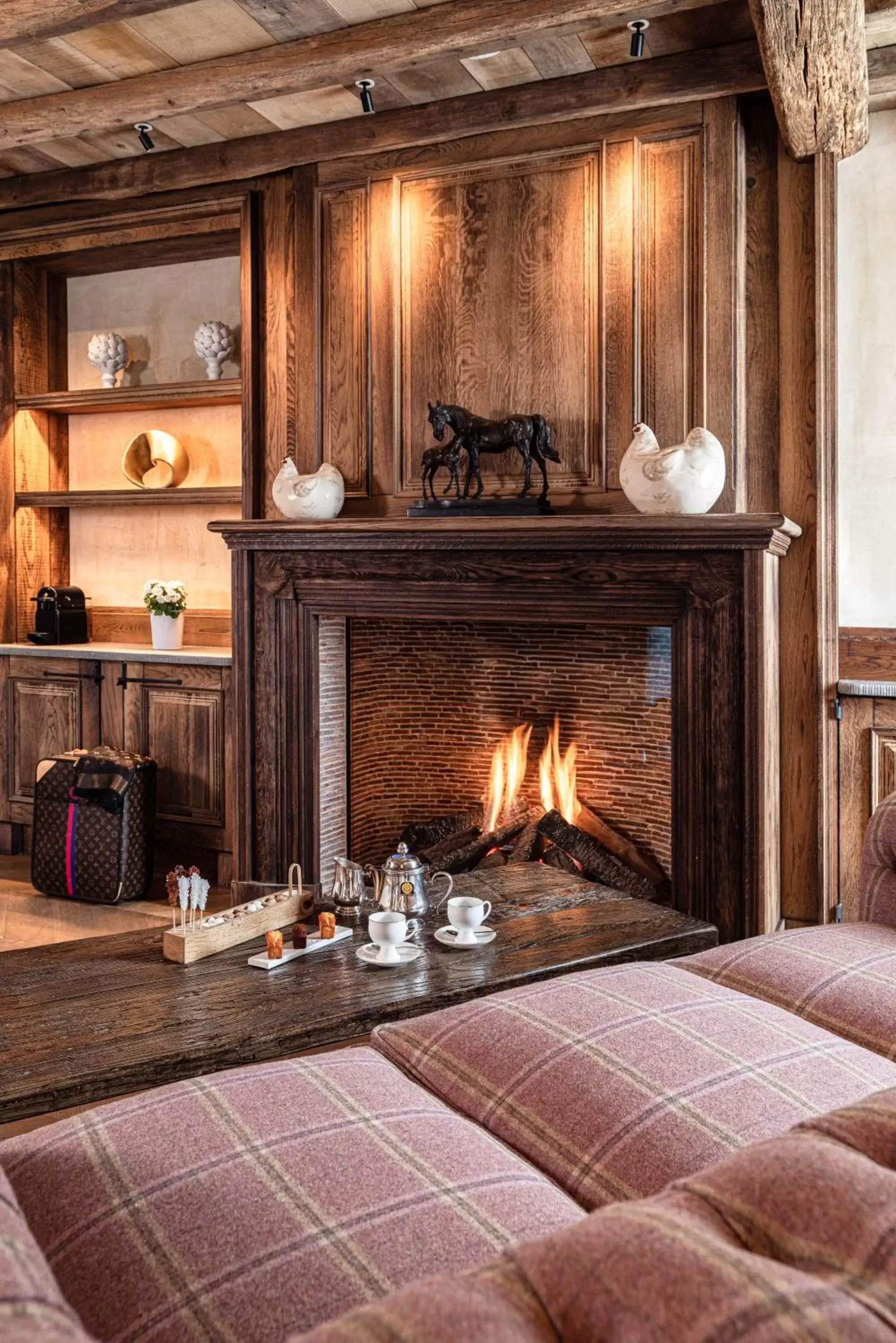 Bedroom in La Ferme Saint Simeon Spa - Relais & Chateaux