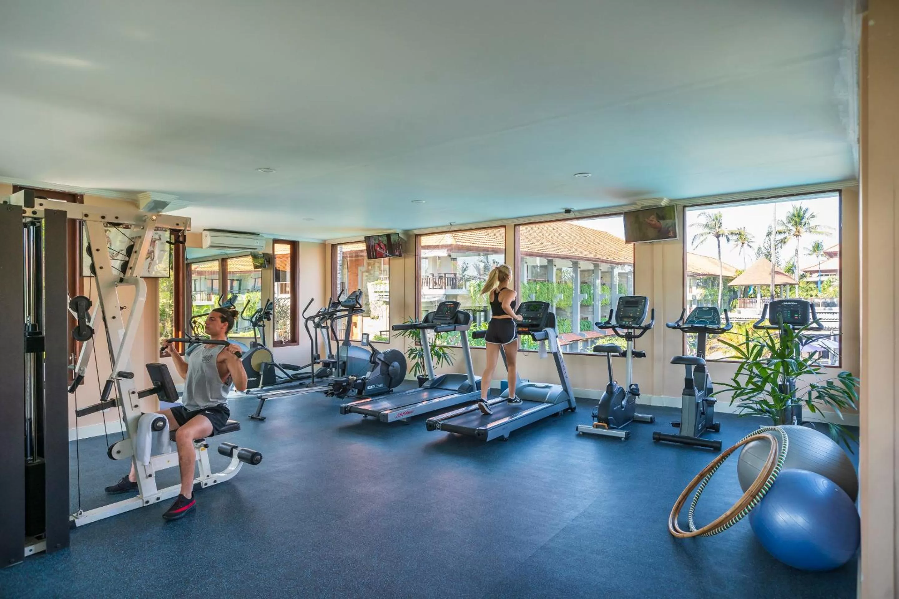 Fitness centre/facilities in Bali Dynasty Resort