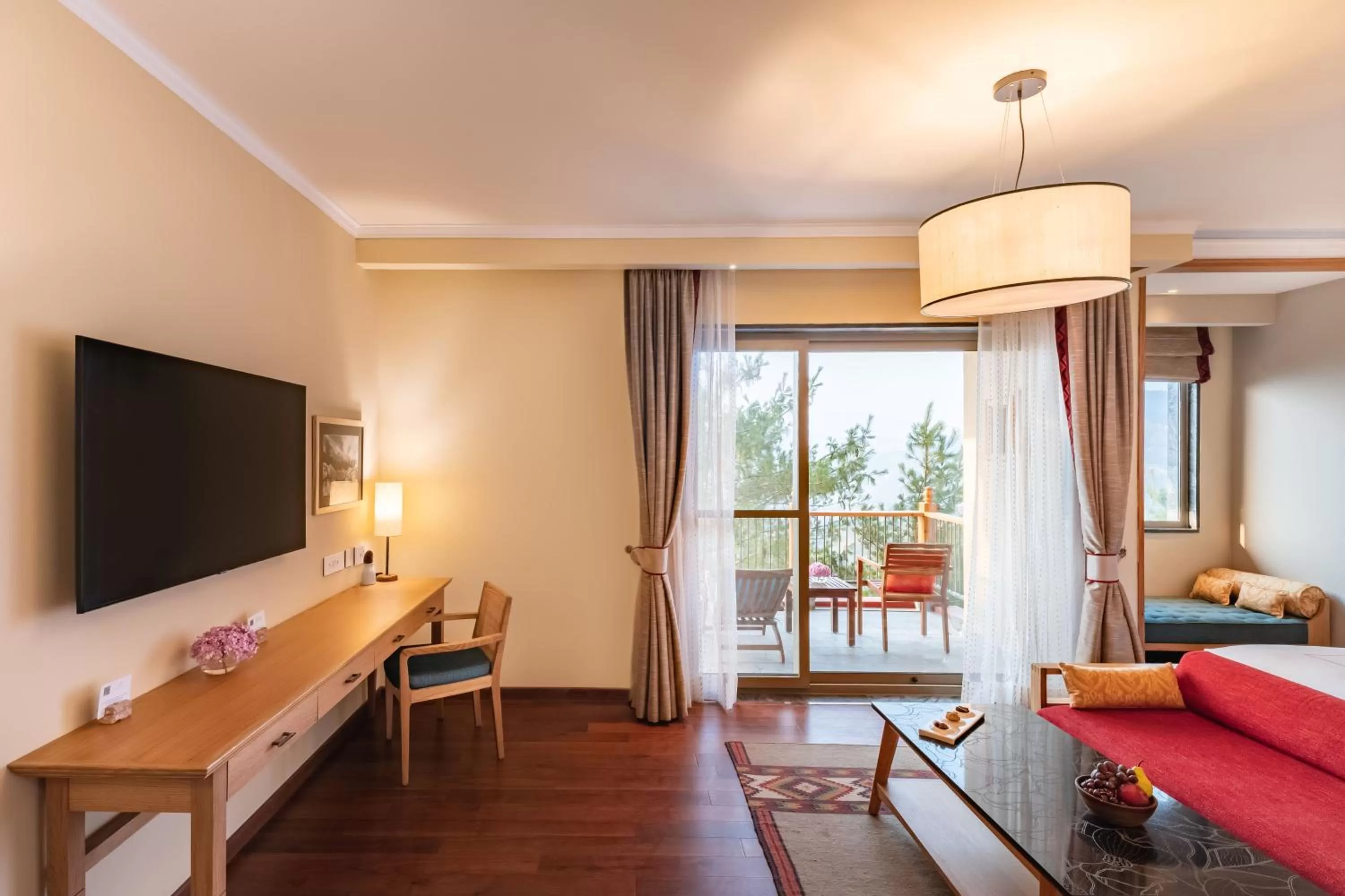 Bed in Taj Theog Resort & Spa Shimla