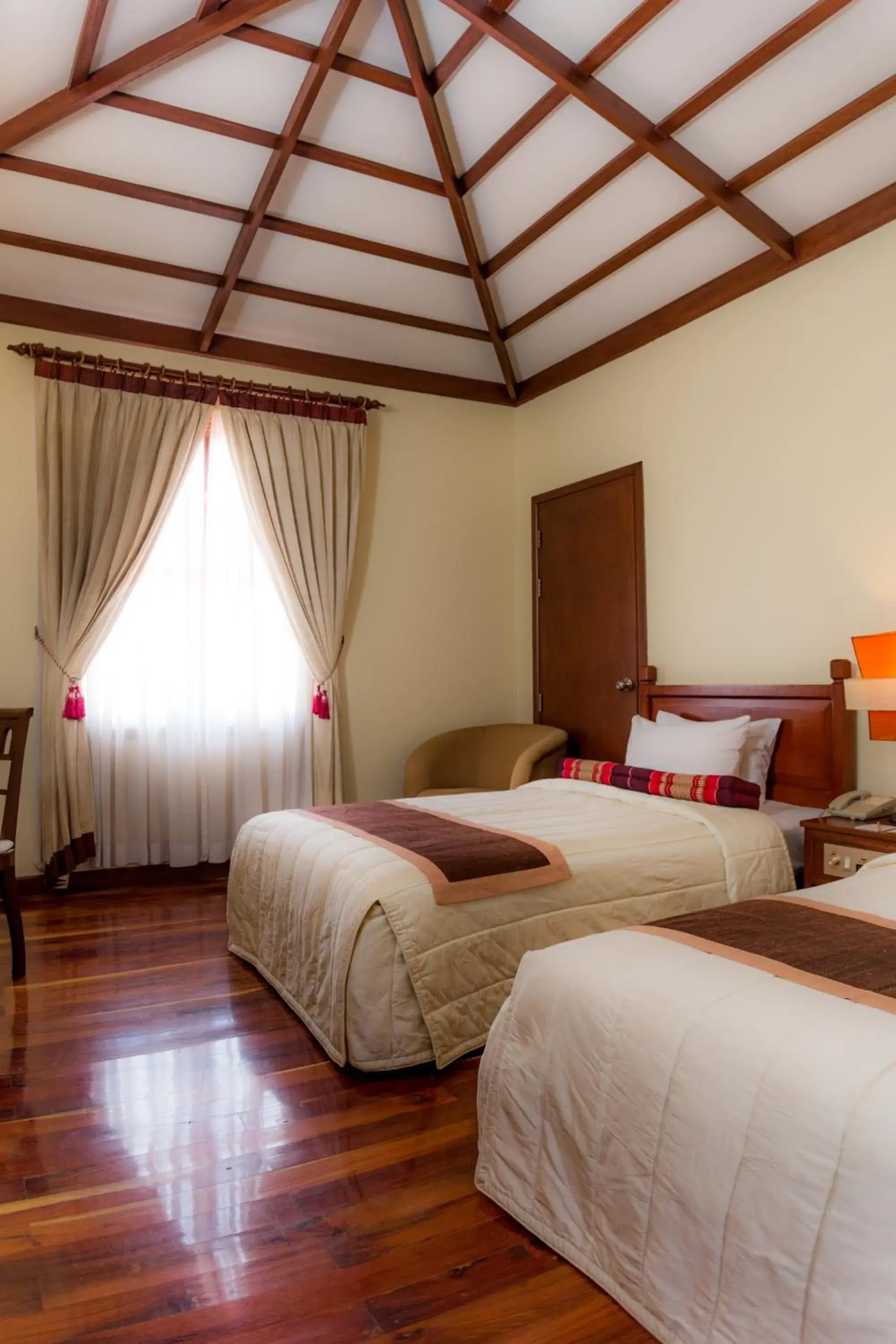 Bed in Royal Angkor Resort & Spa
