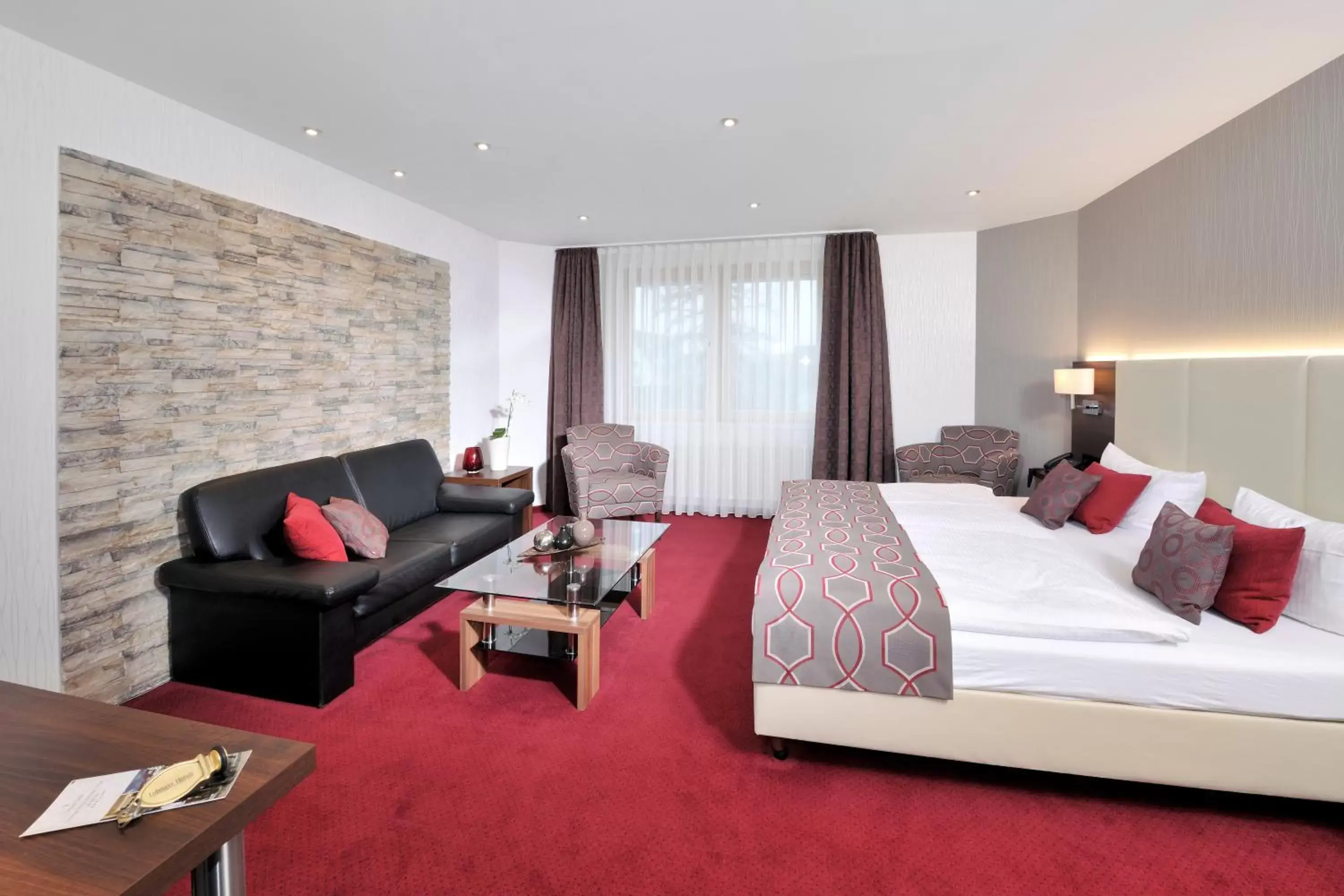 Bed in Lobinger Hotel Weisses Ross Bed in Lobinger Hotel Weisses Ross