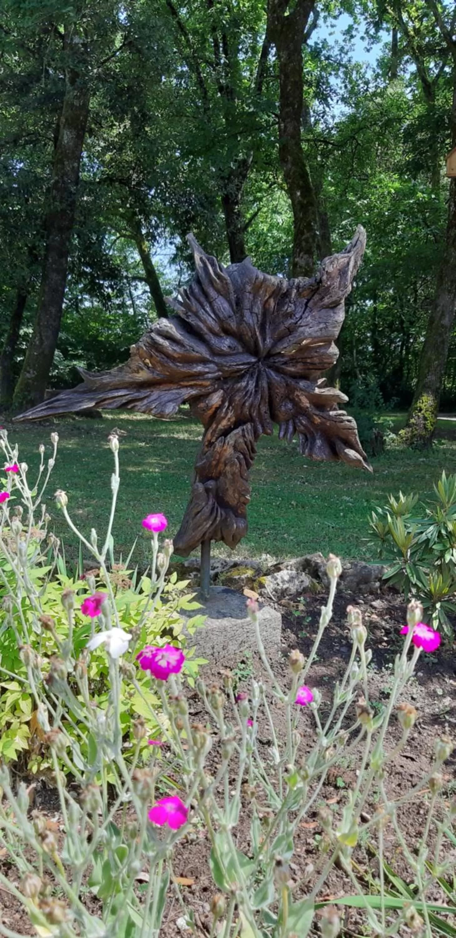 Garden in Aux Couleurs d'Esteil