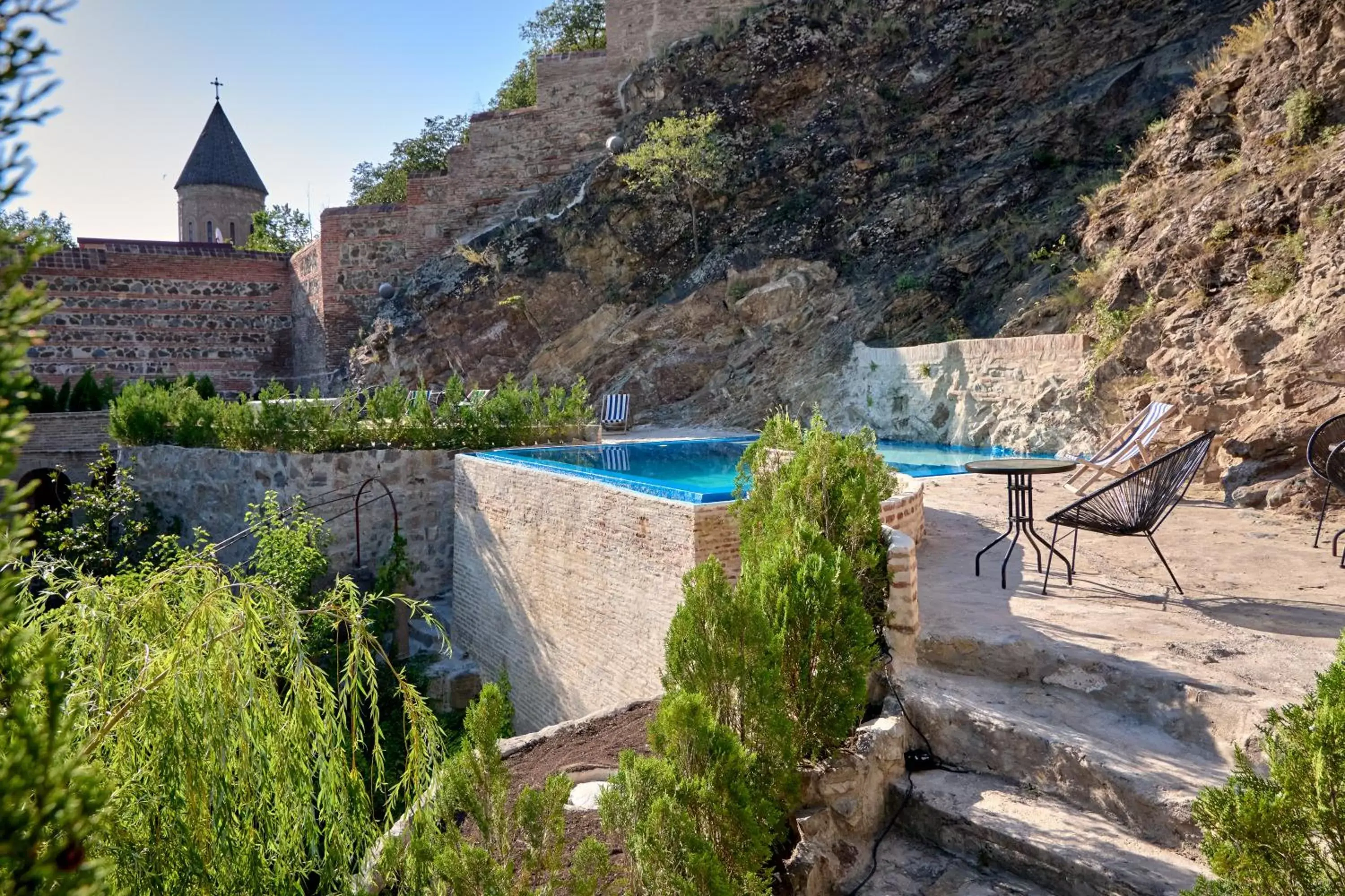 Swimming Pool in Castle in Old Town