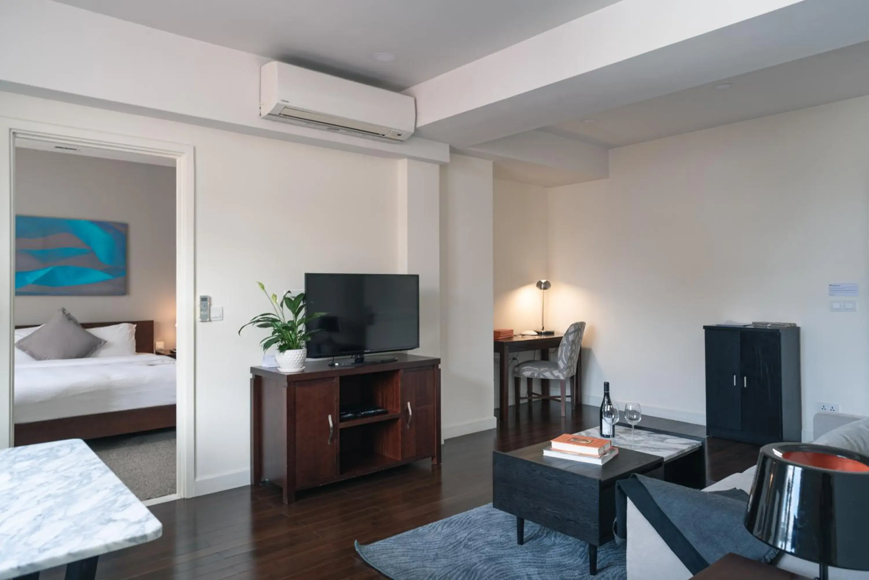 TV/Entertainment Center in Central Mansions Serviced Apartments