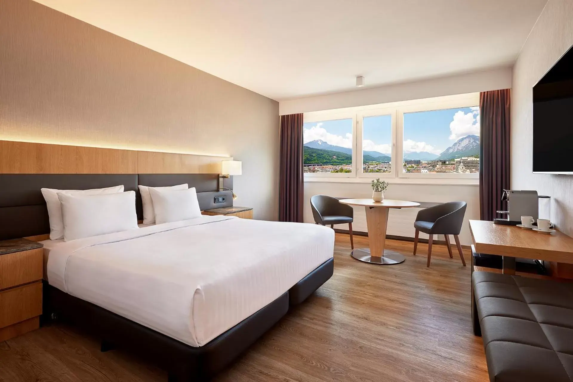 Bedroom in AC Hotel by Marriott Innsbruck