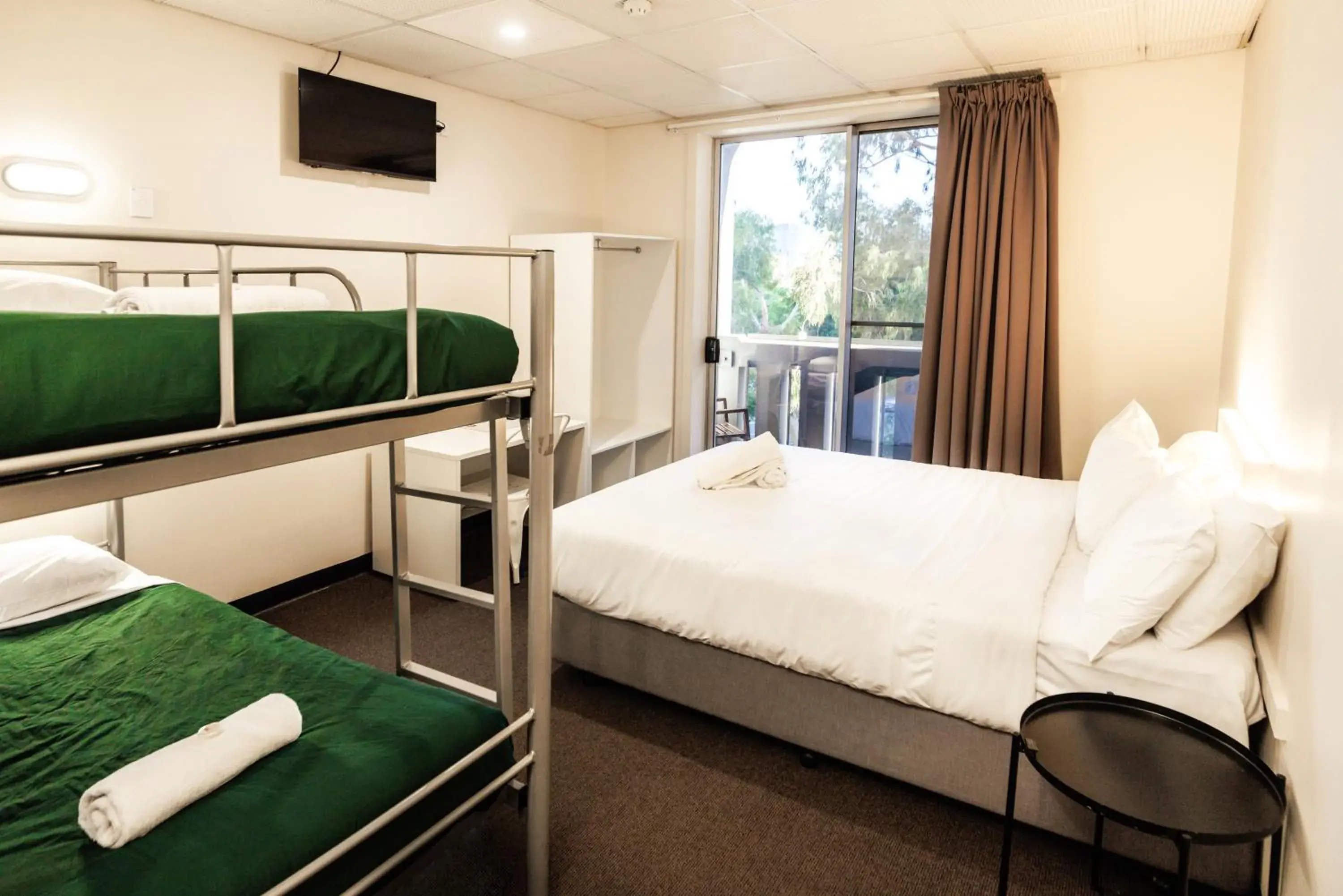 Bed in Adelaide Central YHA