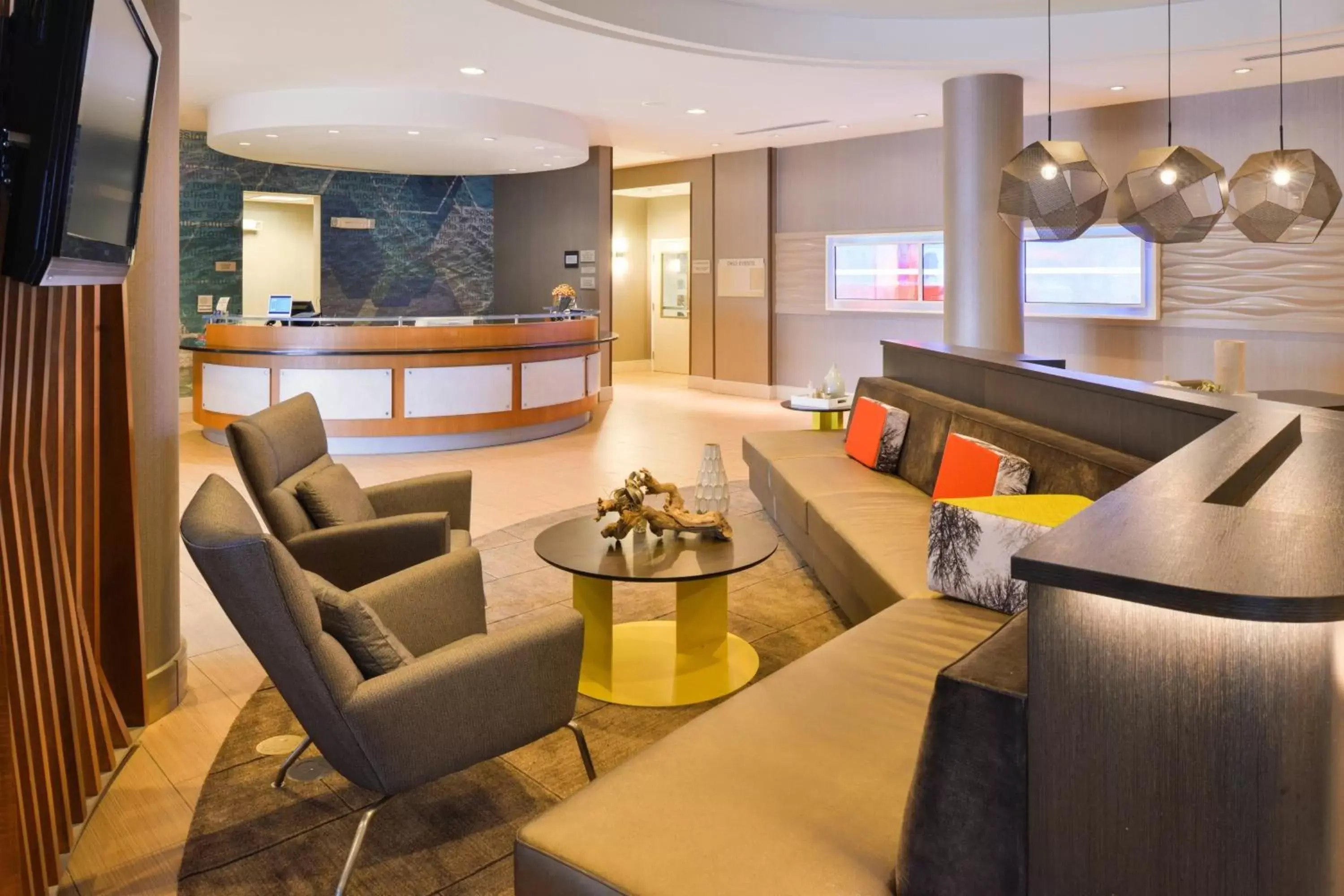 Lobby or reception, Lobby/Reception in SpringHill Suites by Marriott Corona Riverside