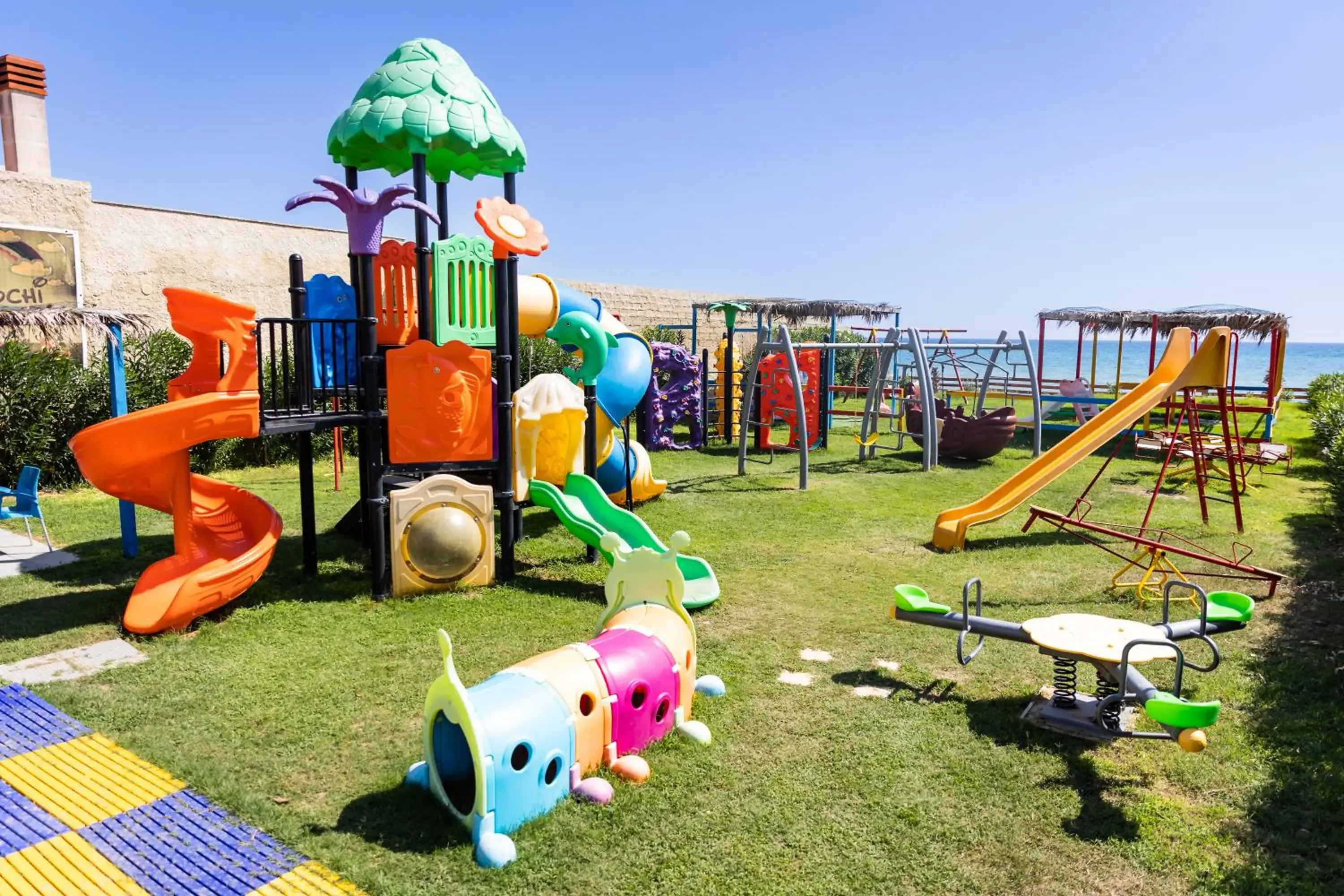 Children's Play Area in Triscinamare Hotel Residence