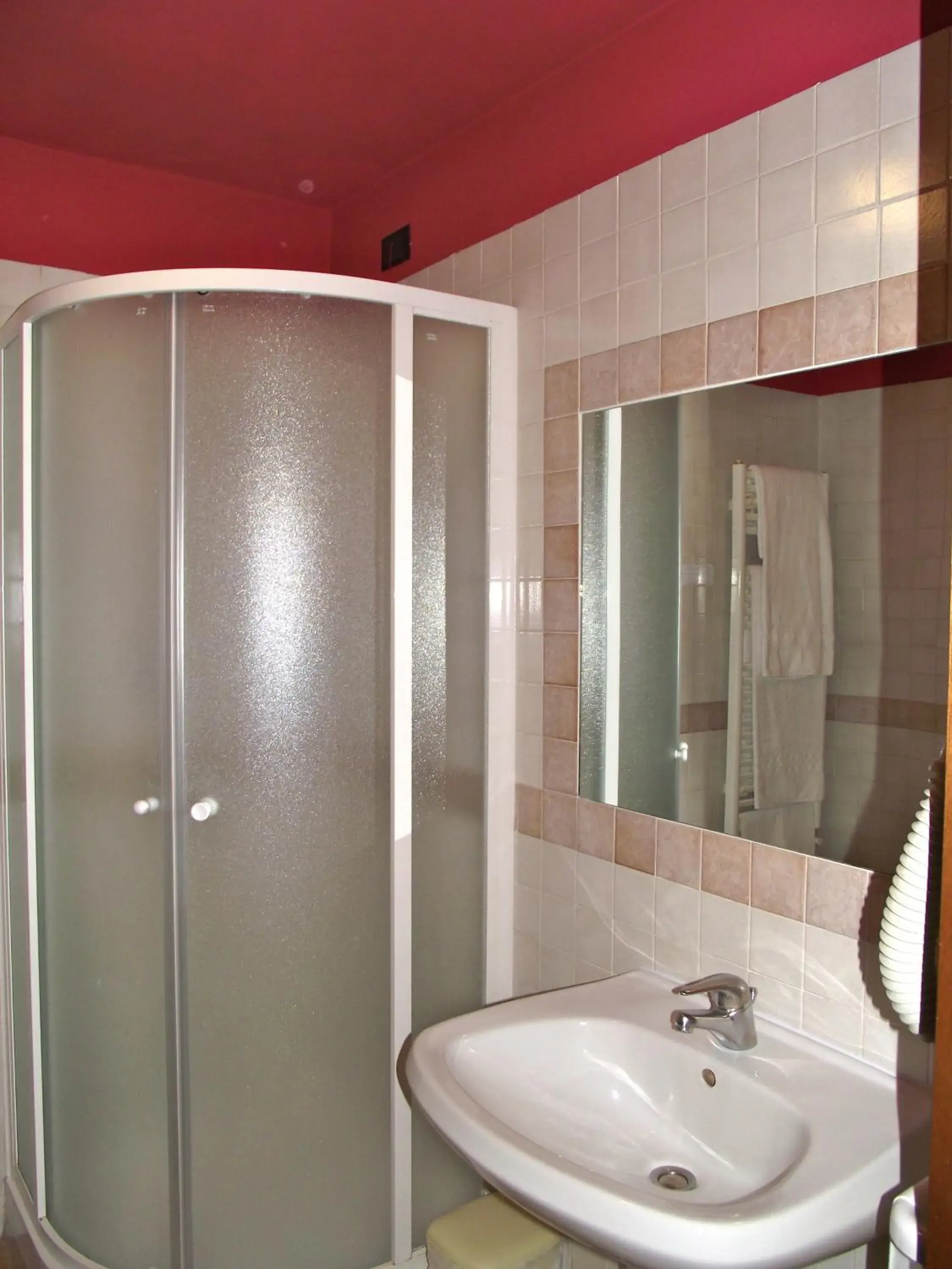 Decorative detail, Bathroom in Hotel Duca Della Corgna