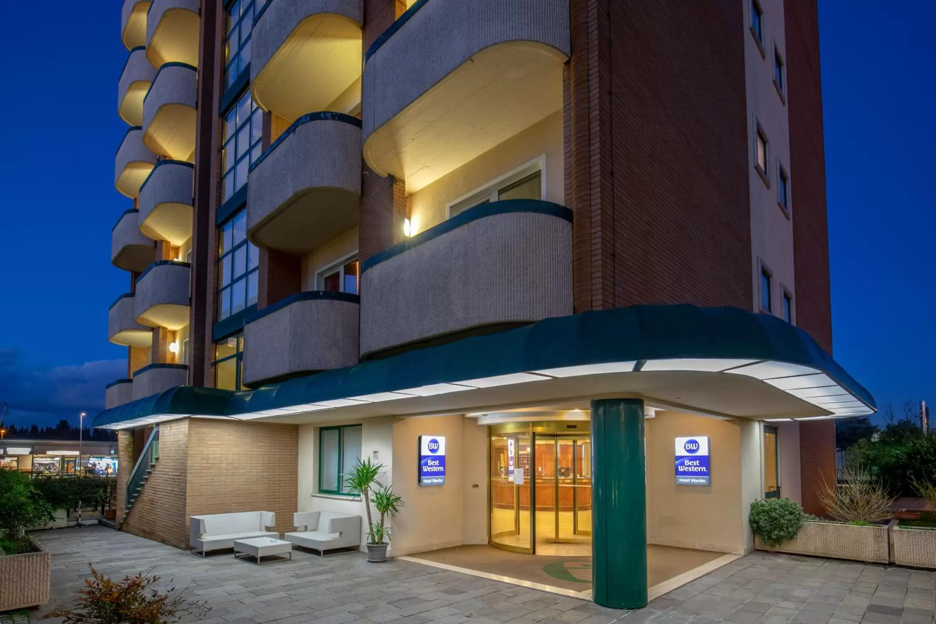 Facade/entrance, Property Building in Best Western Hotel Viterbo