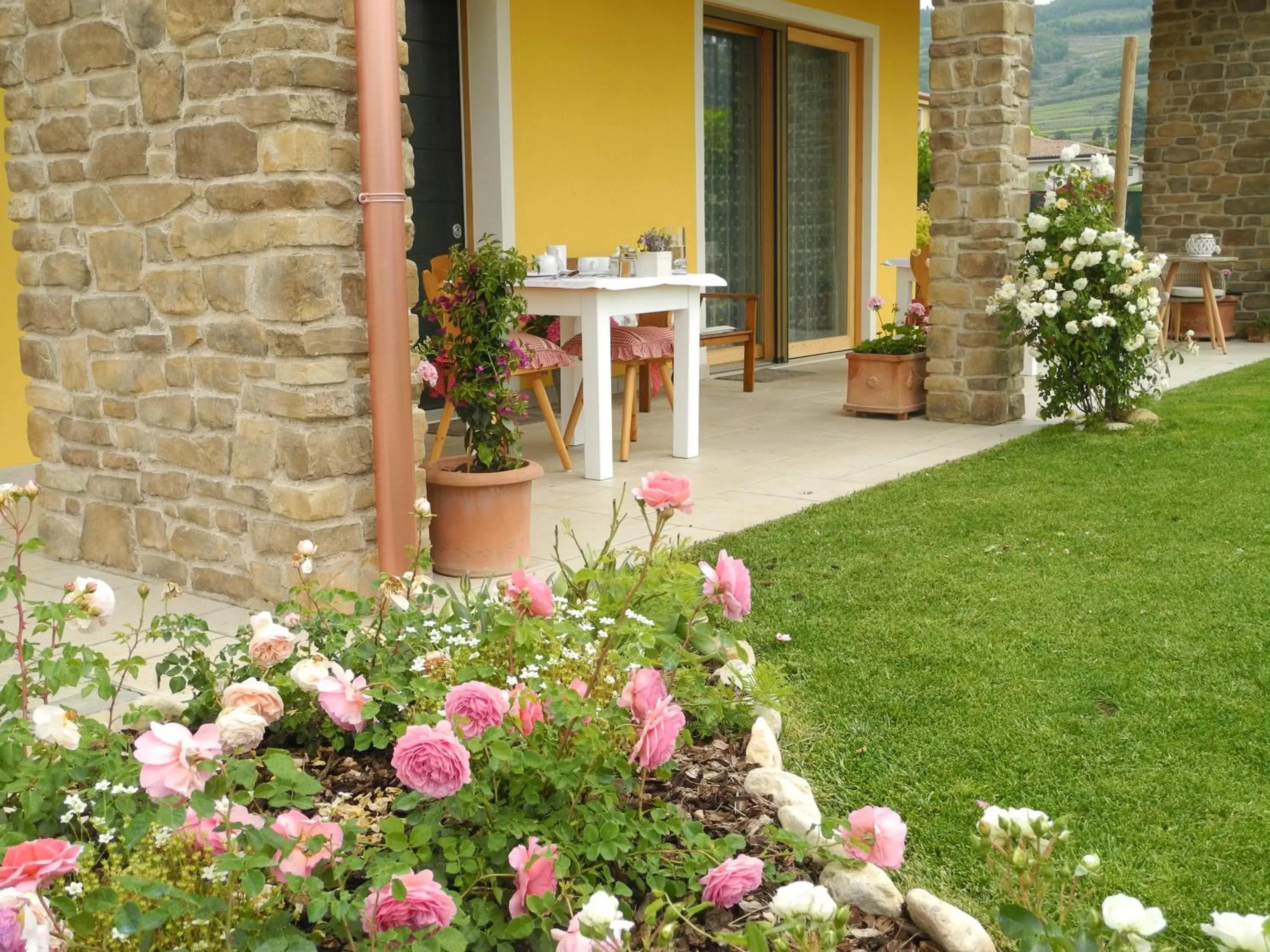 Patio, Garden in B&B Mimosa e Lillà