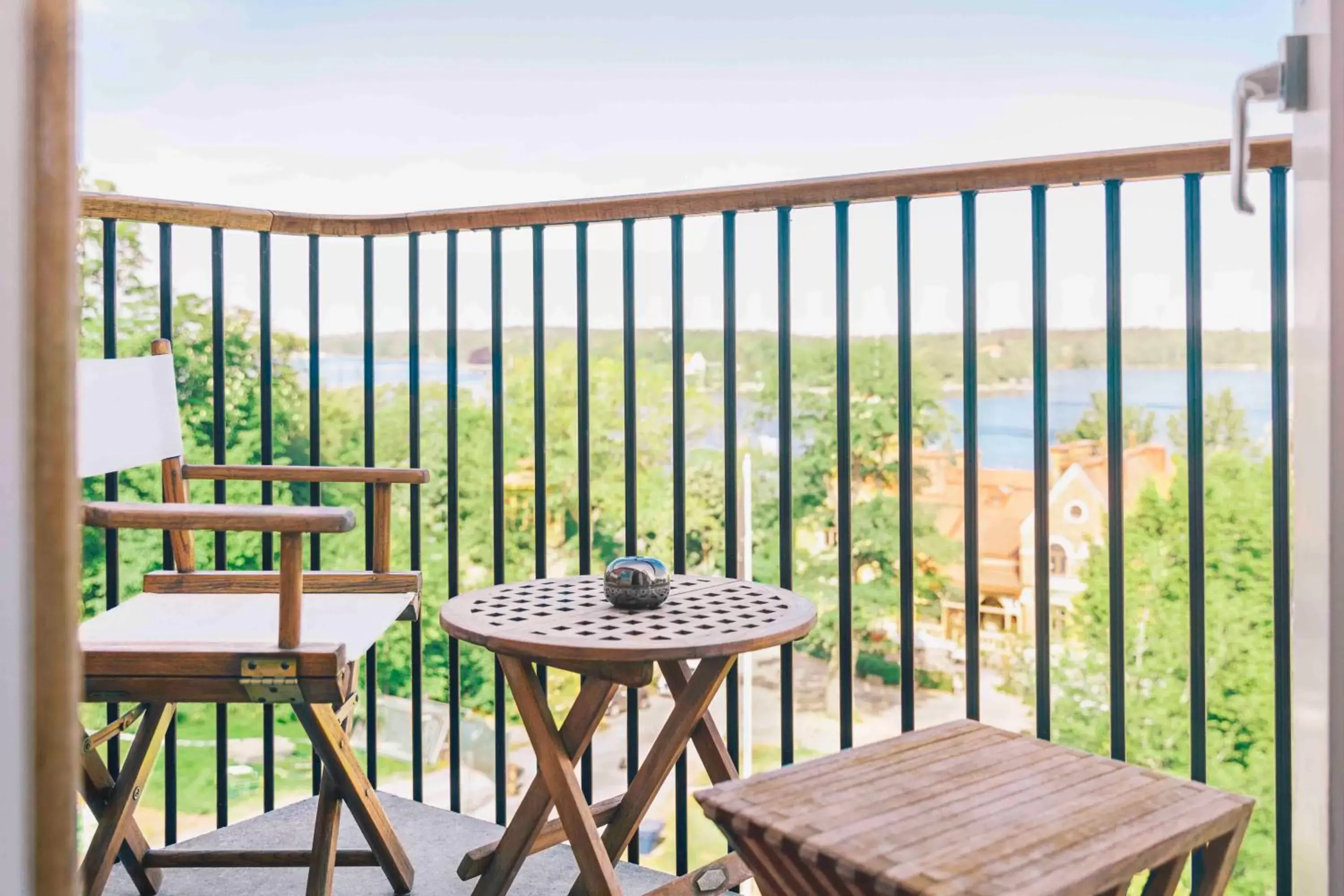 Balcony/Terrace in Hotel J, Stockholm, a Member of Design Hotels