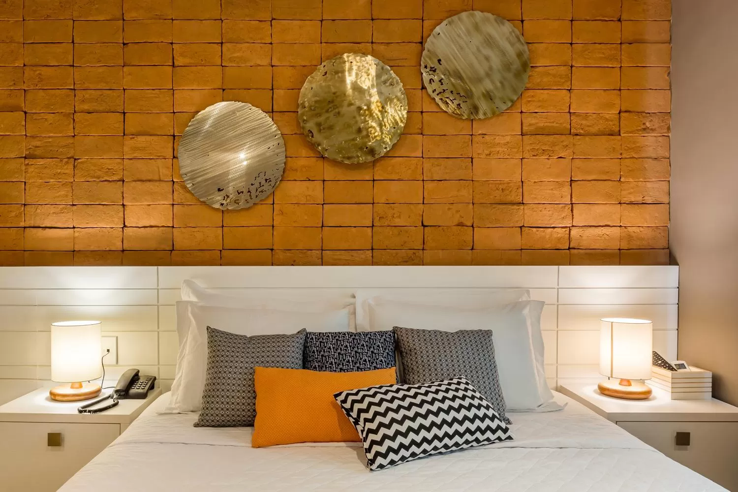 Bed in Bravo Pousada Design