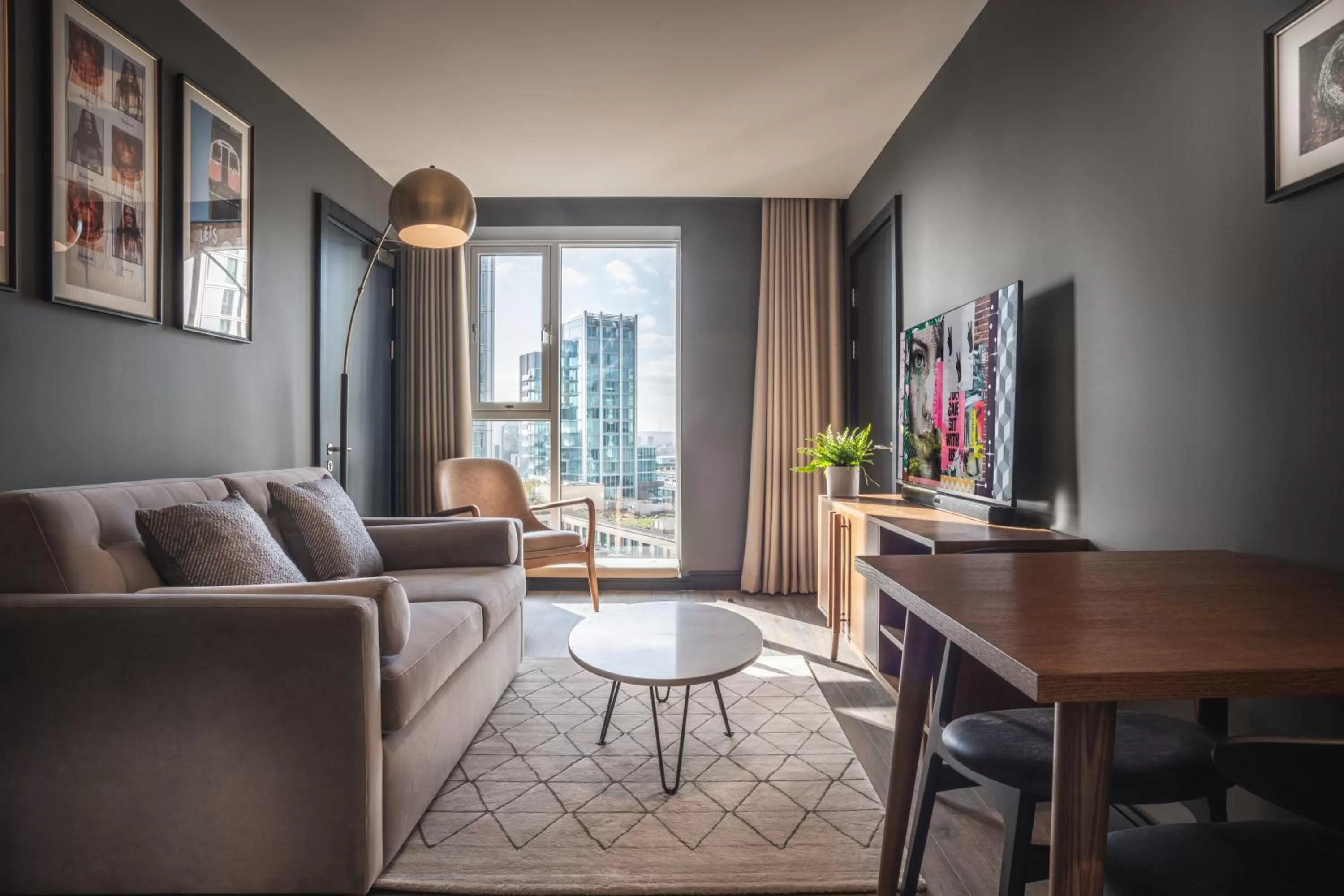 Living room in The Gate London City